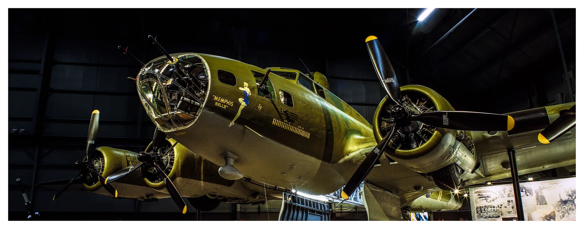Memphis Belle C – Mamiya RB67 ProS w/50mm f/4.5 lens on 35mm Ektar in a 220 back. 240 seconds @ f/16