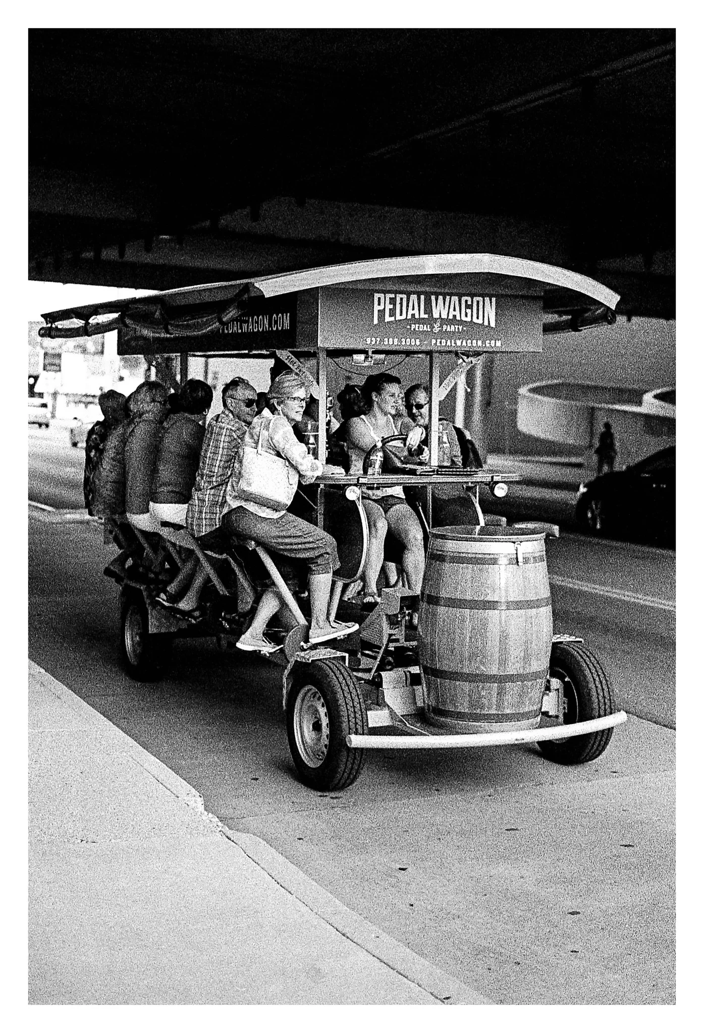 The Pedal Wagon - Nikon F5 with 50mm f/1.4 lens at f/2.8 in A-Priority mode on Kodak TMAX P3200 film