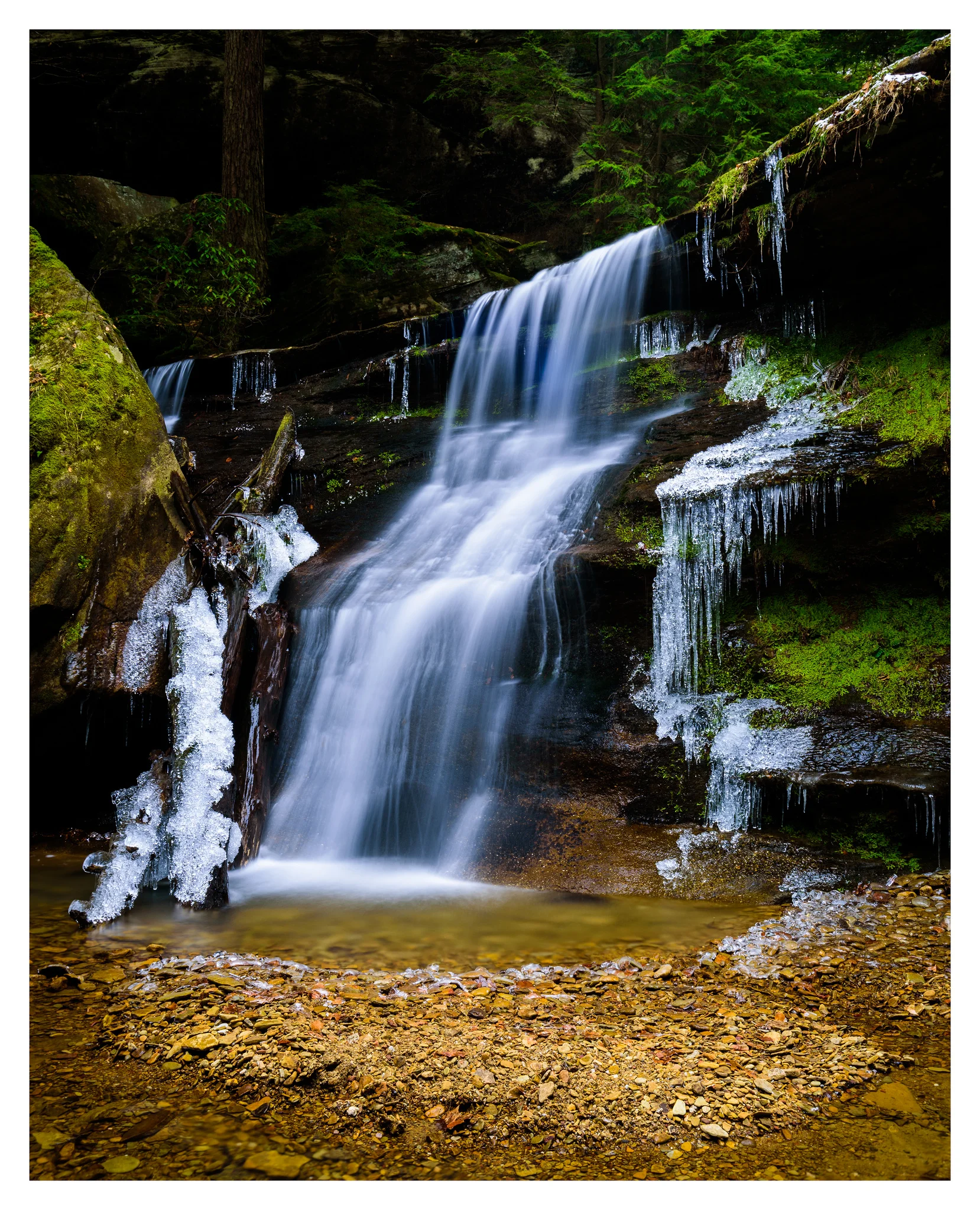 “Hidden Falls” near Cedar Falls - Nikon D750