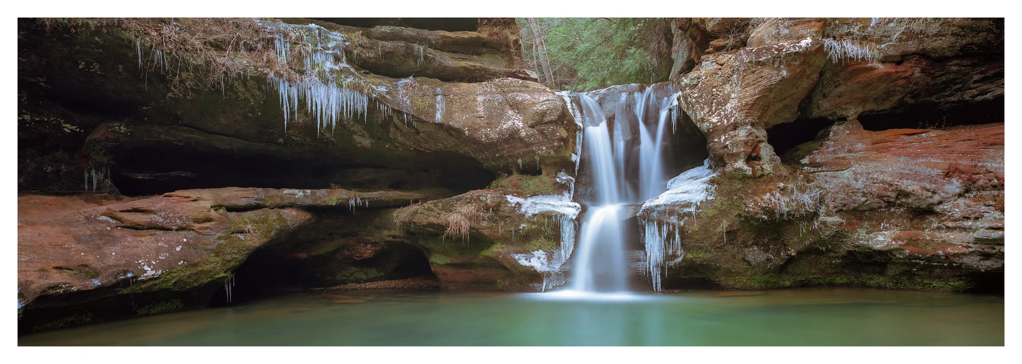 Upper Falls - Fuji GX617 w/105mm lens on Ektar 100 film