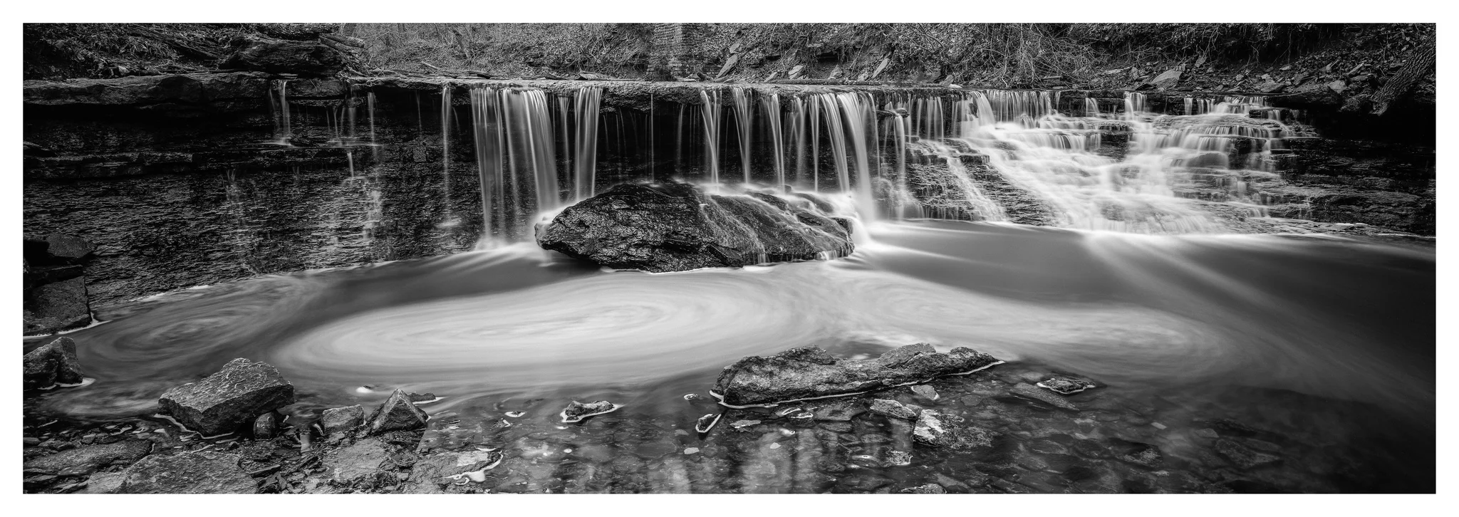 Sharon Woods Middle Falls - Sharonville, December 2018