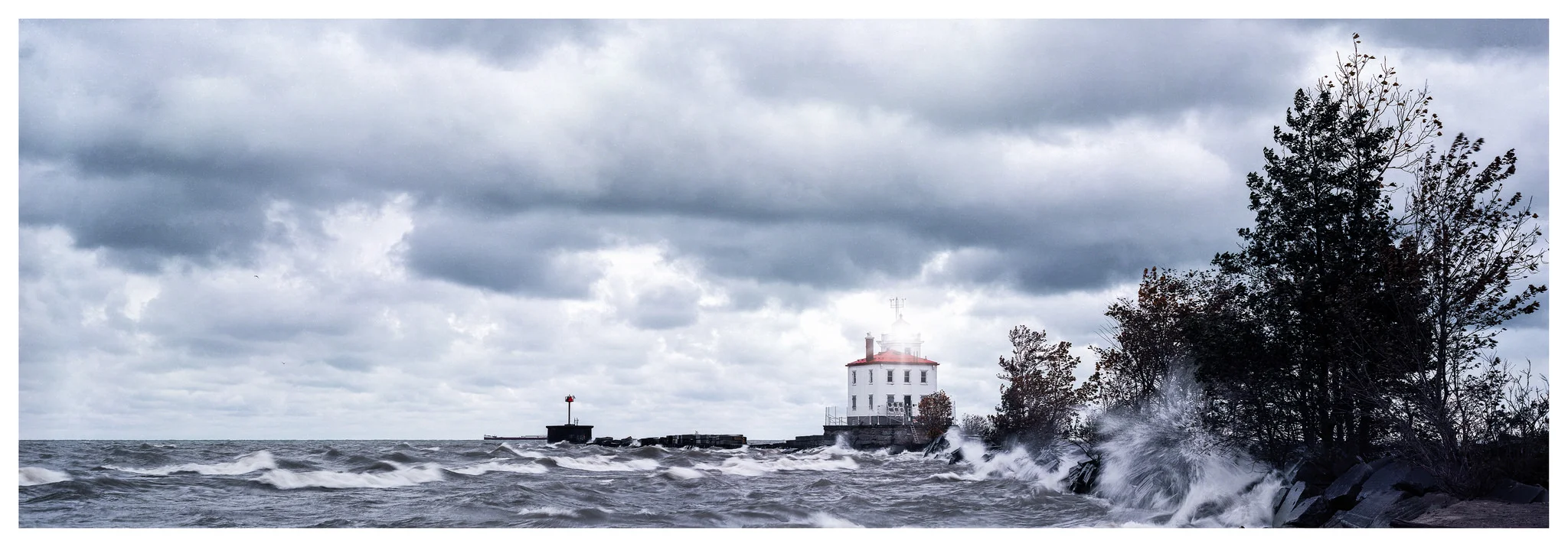 This image only barely catches just how bad it was when I shot it. I could barely stand upright due to the high wind and rain.