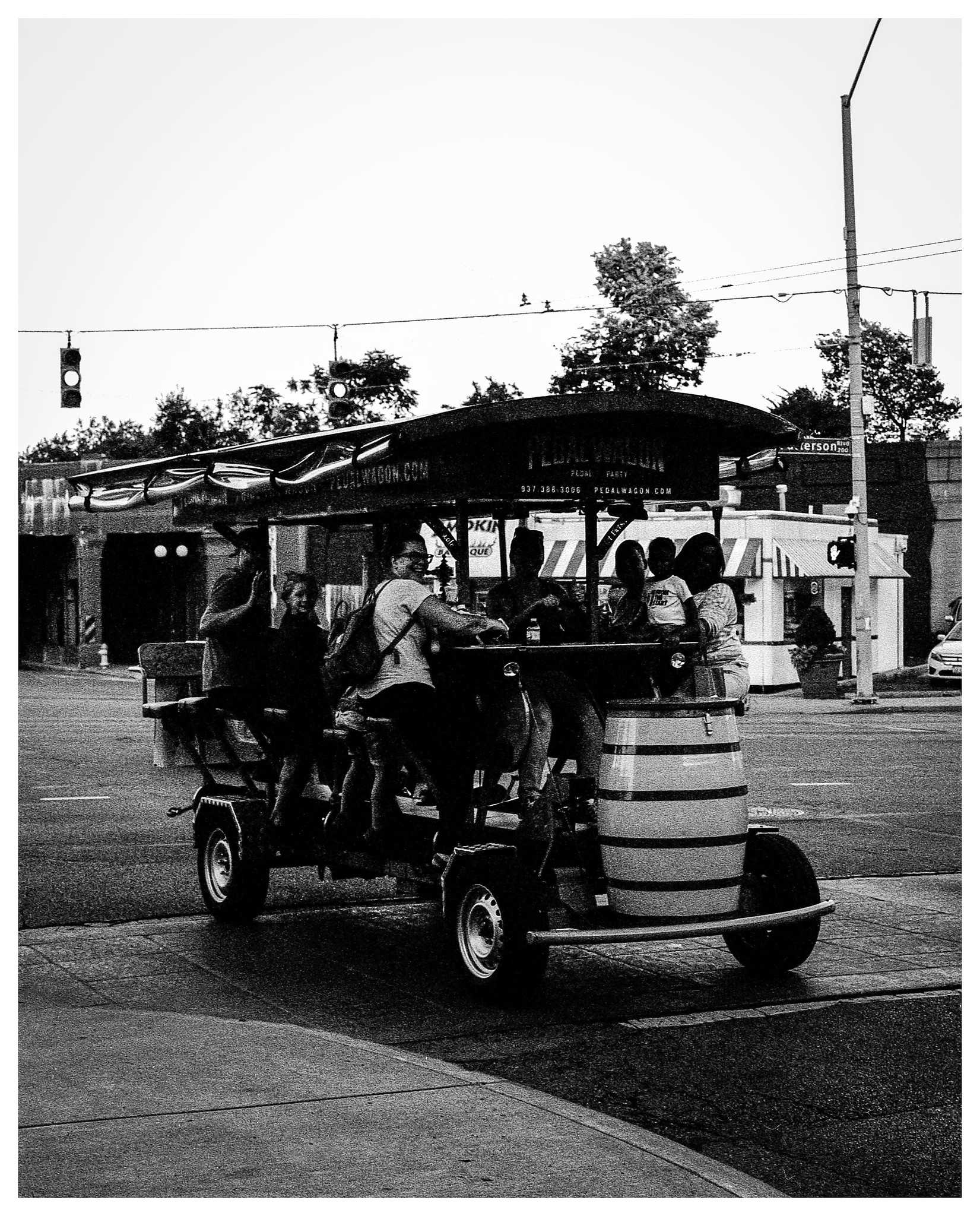 Free Taxi - must pedal.