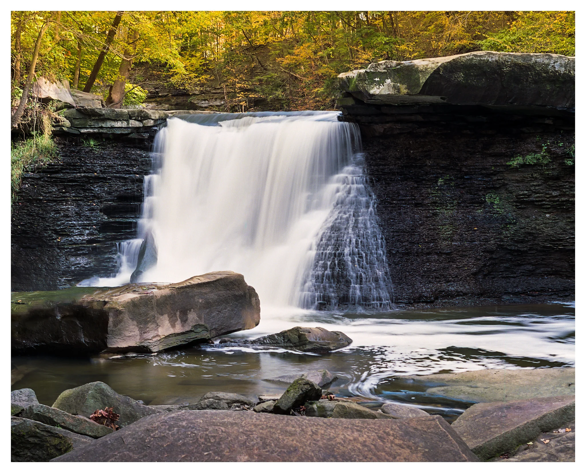 Great Falls at Tinkers Creek. Mamiya 645 Pro on Ektar film.