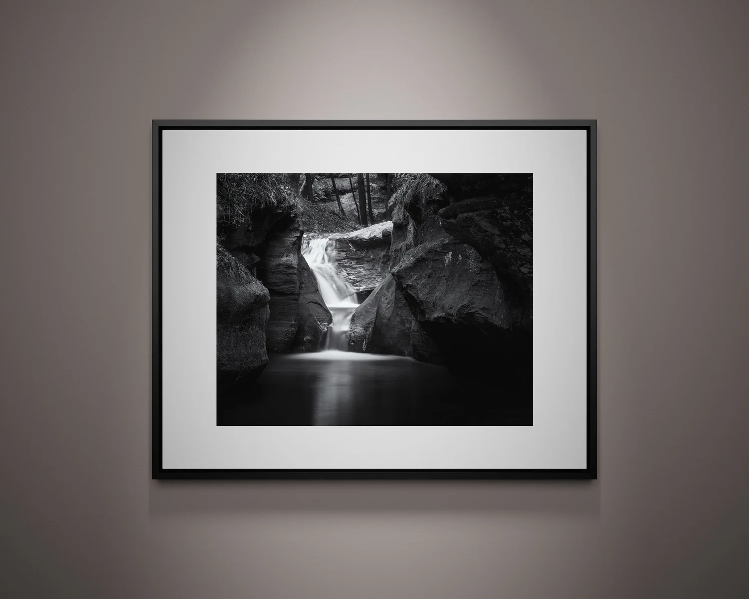 Below the Devils Bathtub Hocking Hills, Ohio — Jeremy Mudd Photography