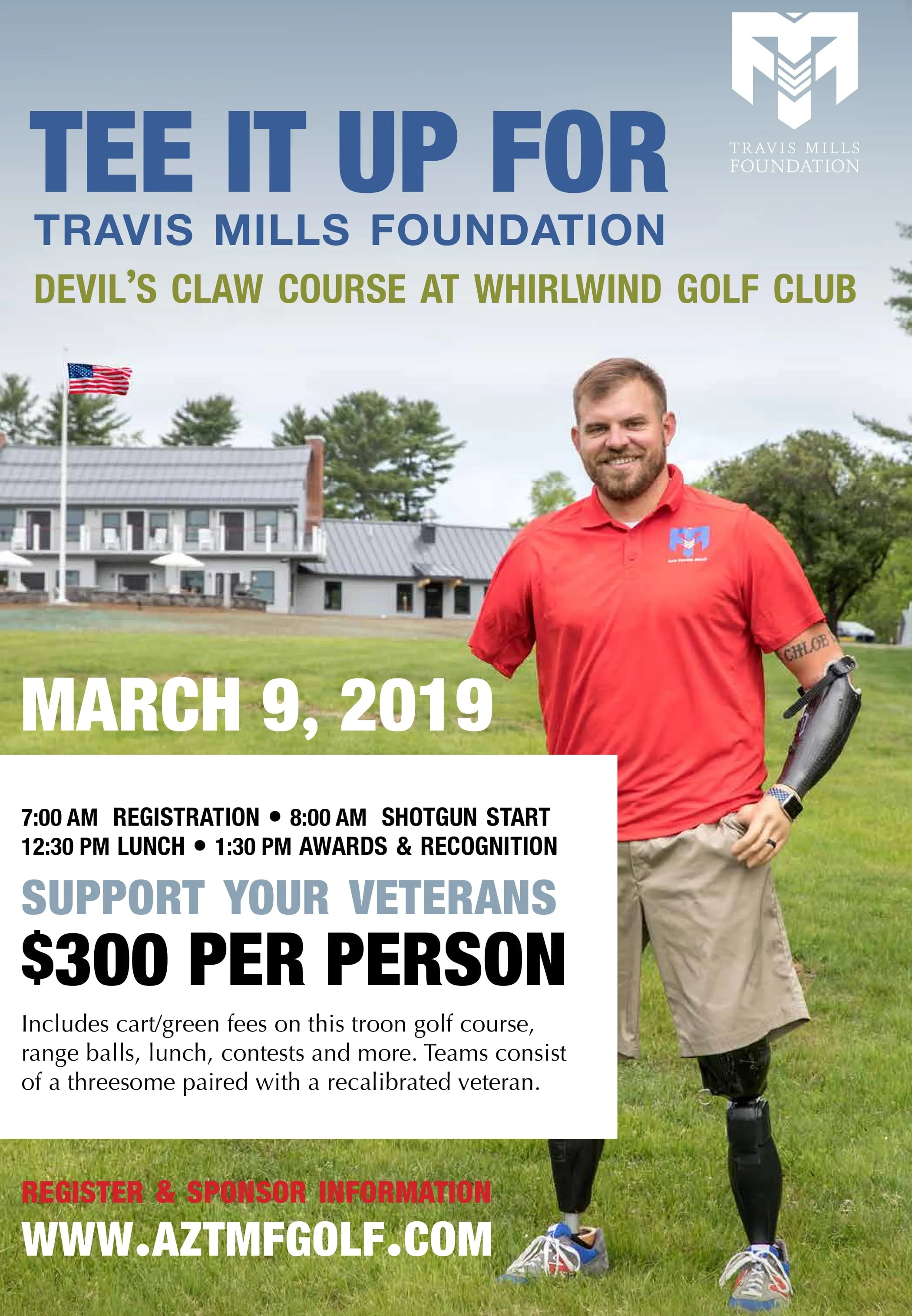 Phoenix Golf Tournament — Travis Mills Foundation