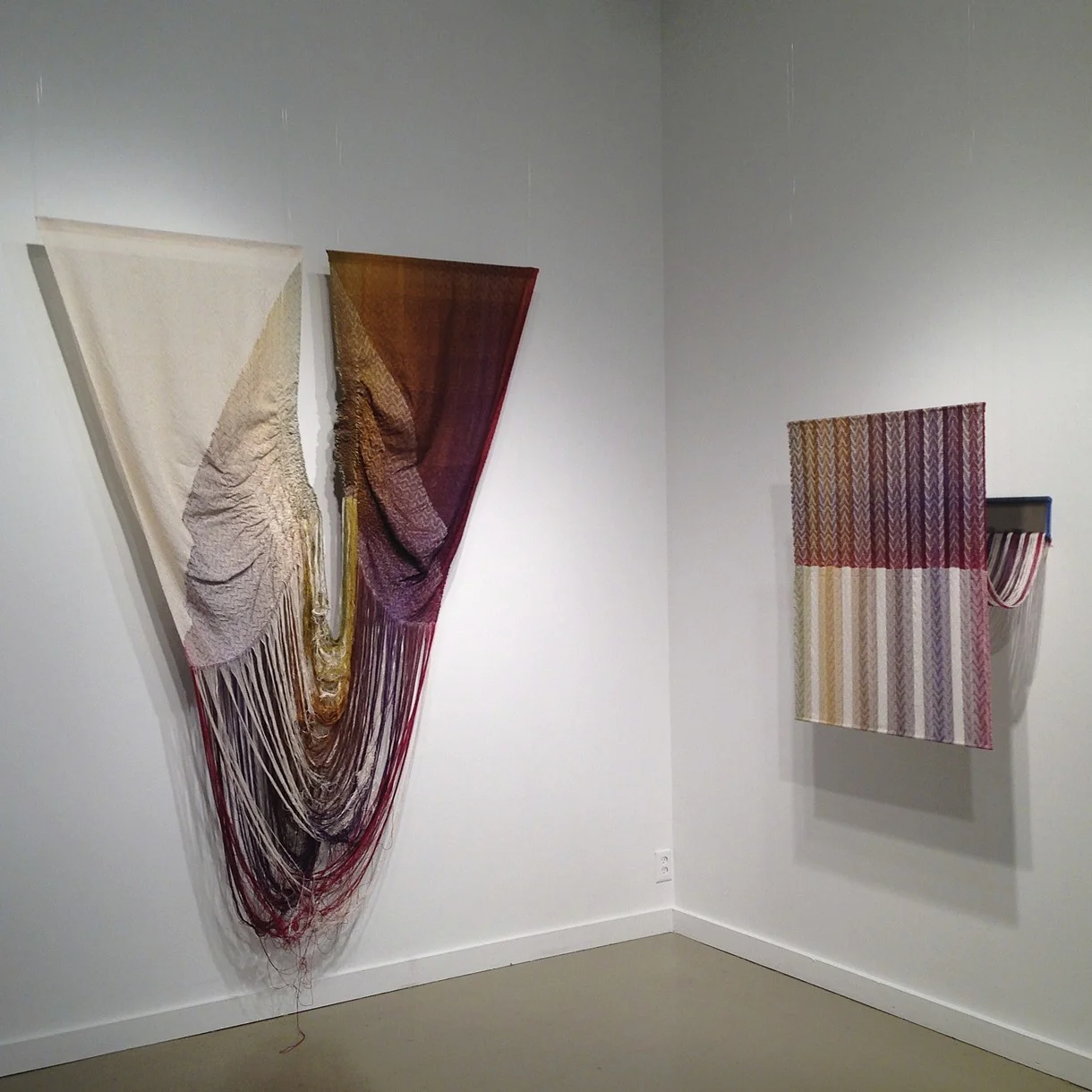 1364 Threads Pulled One at a Time Woven Textiles