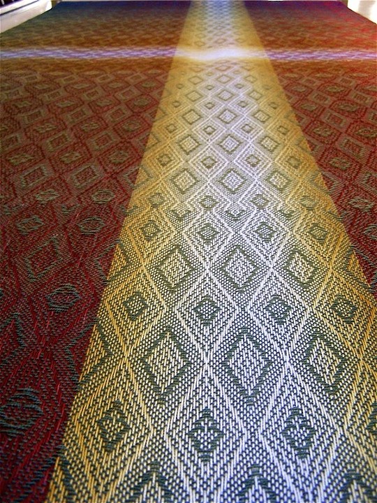 Red to Blue with Blue to Gold (detail)