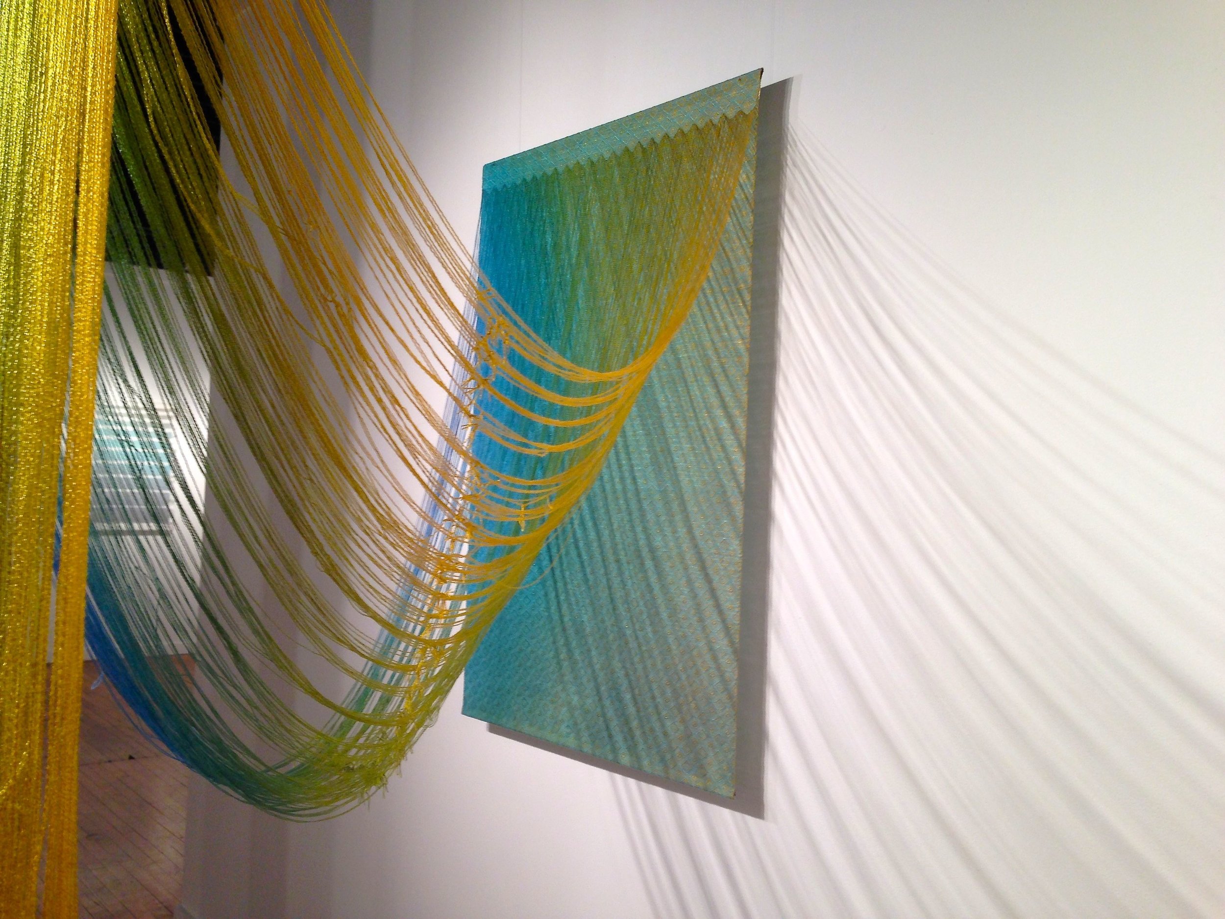  One Thread at a Time; handwoven textiles by Debbie Barrett-Jones   Leedy-Voulkos Art Center   Kansas City, MO 