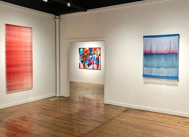 One Thread at a Time II
Debbie Barrett-Jones
Back Gallery
March 1 - April 27, 2019

I love seeing @haroldsmithart work next to mine. First Friday Opening at @leedyvoulkosartcenter 6-9pm. Hope to see you tonight.