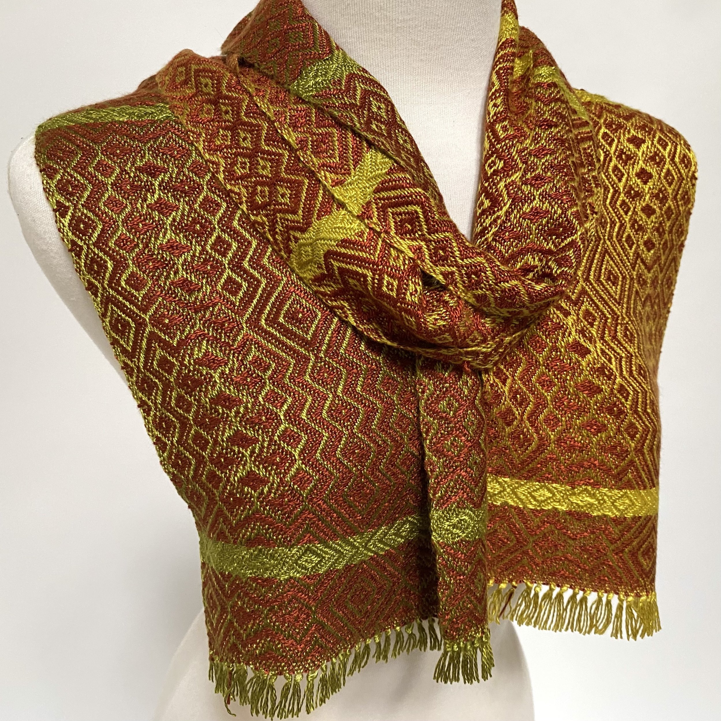   Autumn Inspiration Handwoven Scarf 2     For more details by clicking on this link.   