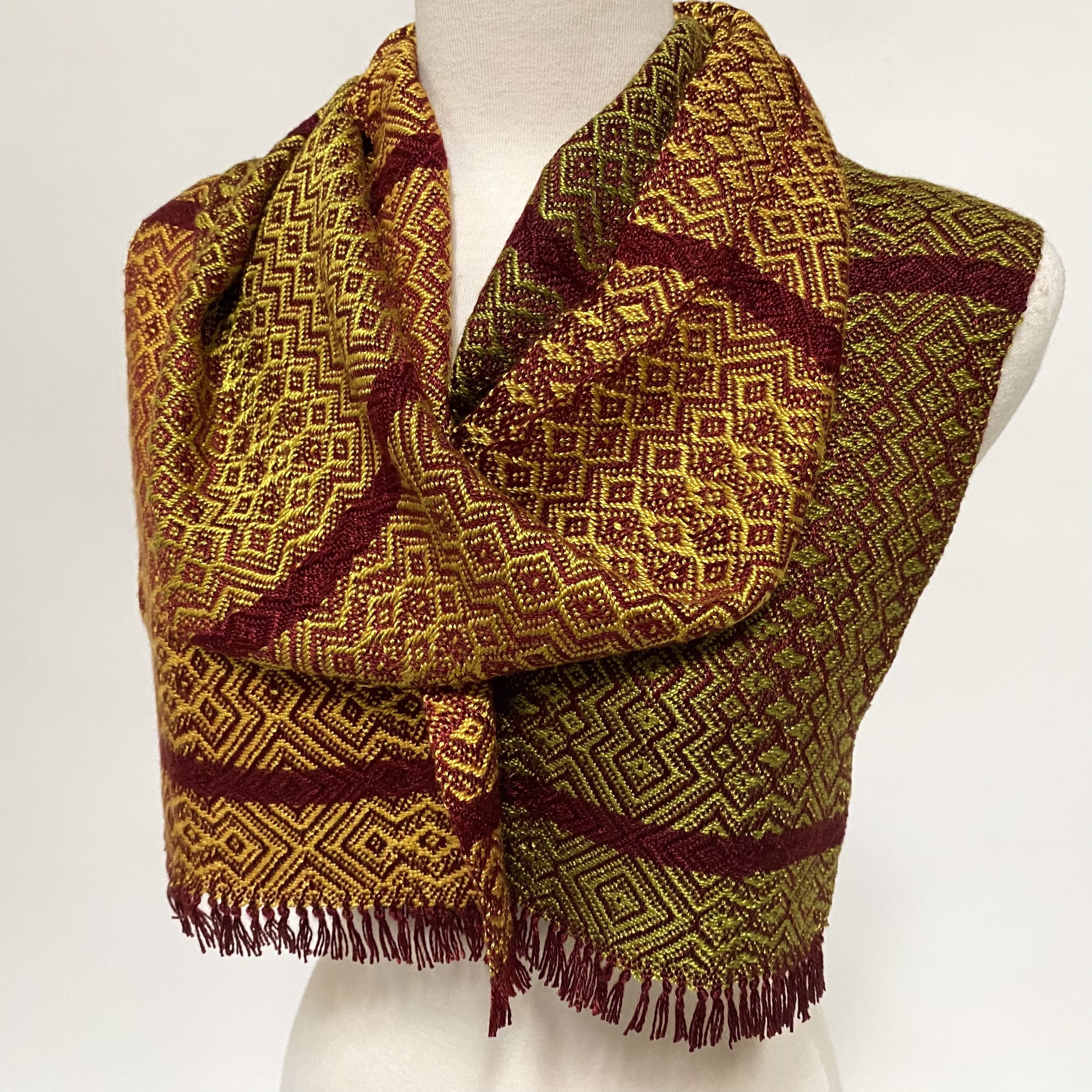   Autumn Inspiration Handwoven Scarf 3       For more details by clicking on this link.   