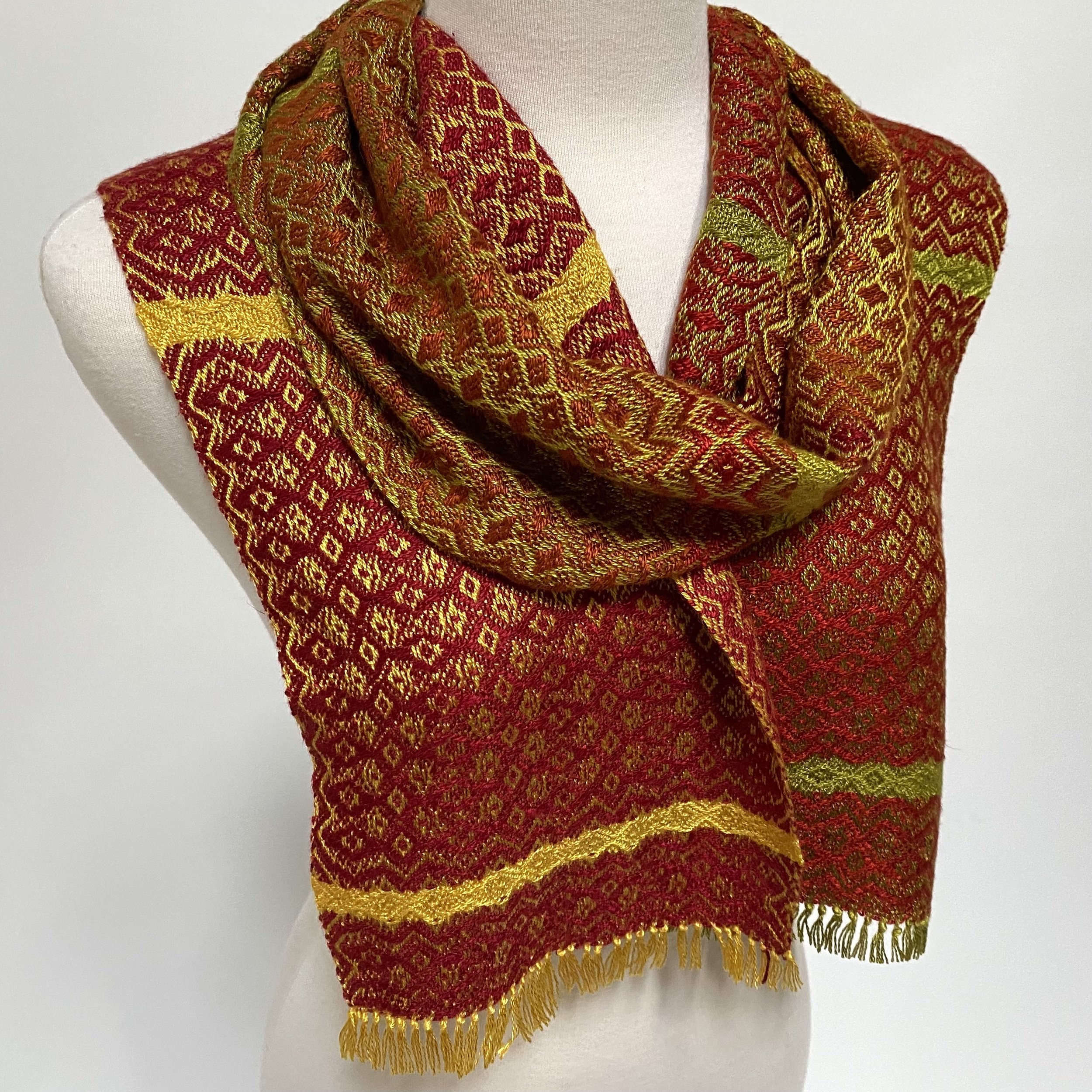   Autumn Inspiration Handwoven Scarf 5       For more details by clicking on this link. 