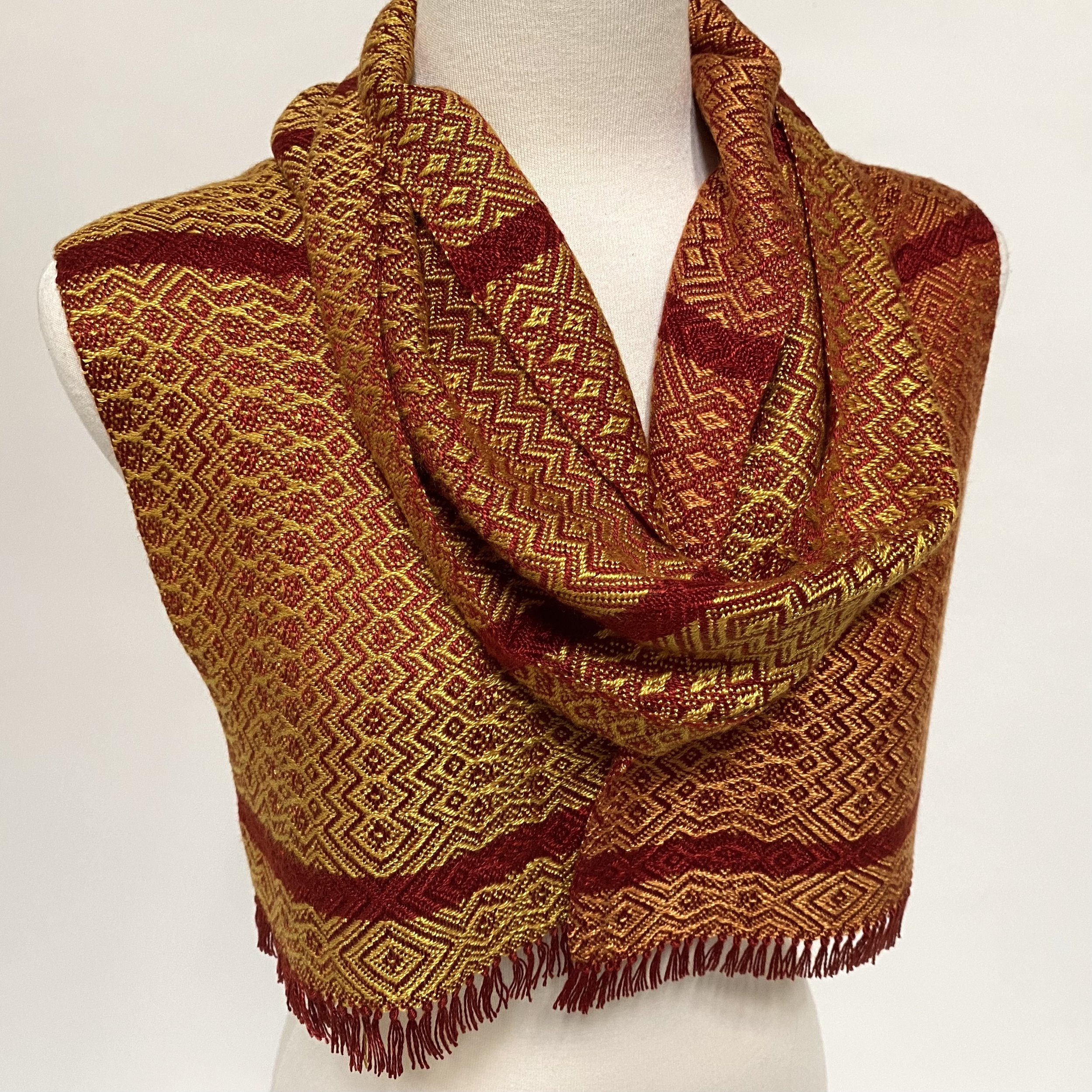   Autumn Inspiration Handwoven Scarf 8     For more details by clicking on this link. 