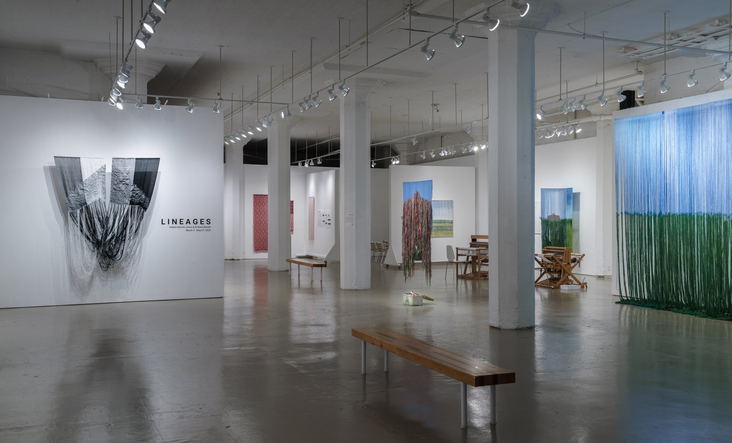 Lineages Debbie Barrett-Jones & Kristine Barrett March 2 - May 27, 2023 Leedy-Voulkos Art Center Photo credit: Eg Schempf
