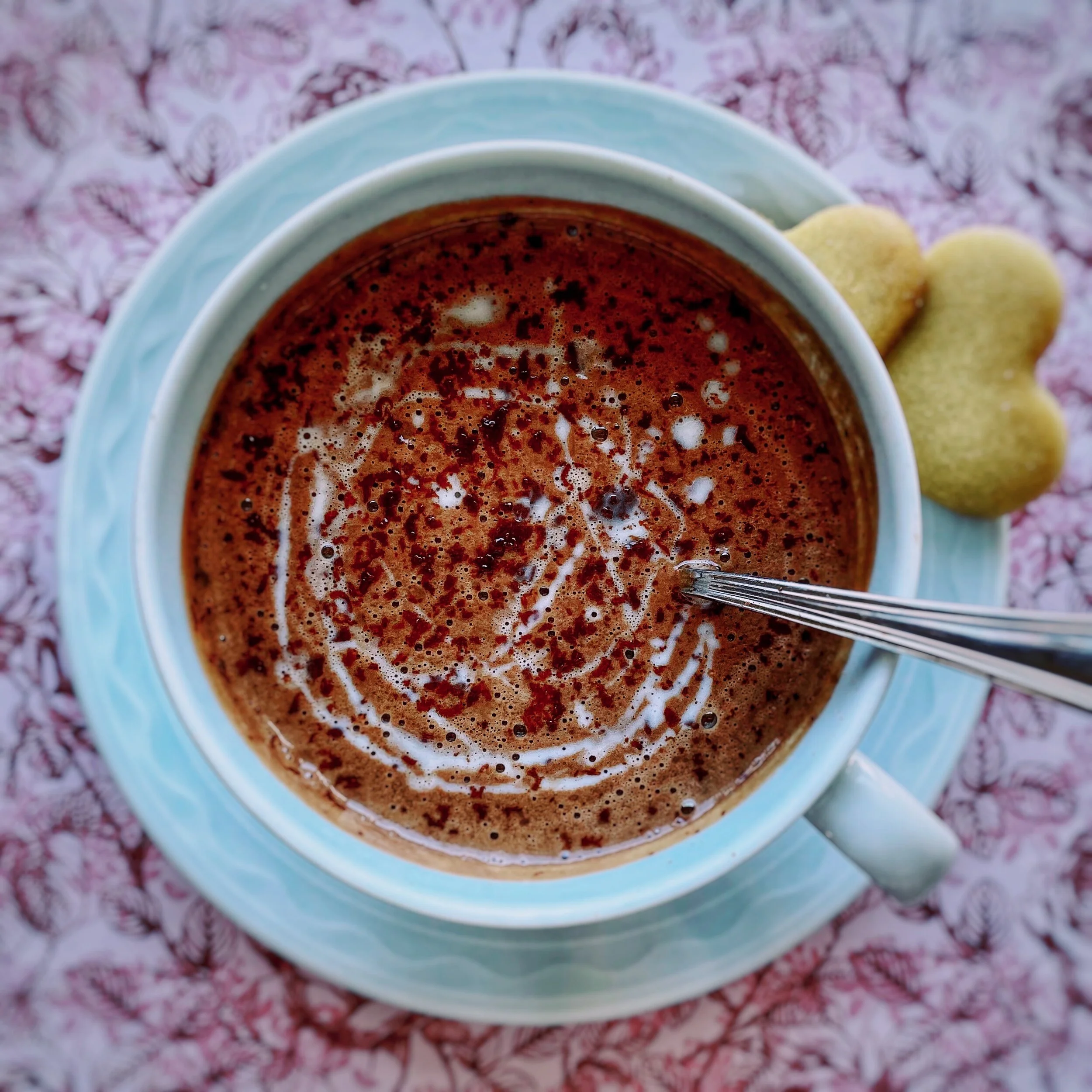 Festive Black Forest Tea Latte Rosie Loves Tea