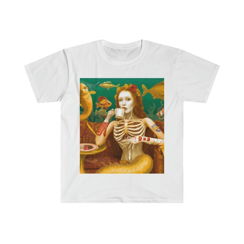Skeleton Mermaid T-Shirt