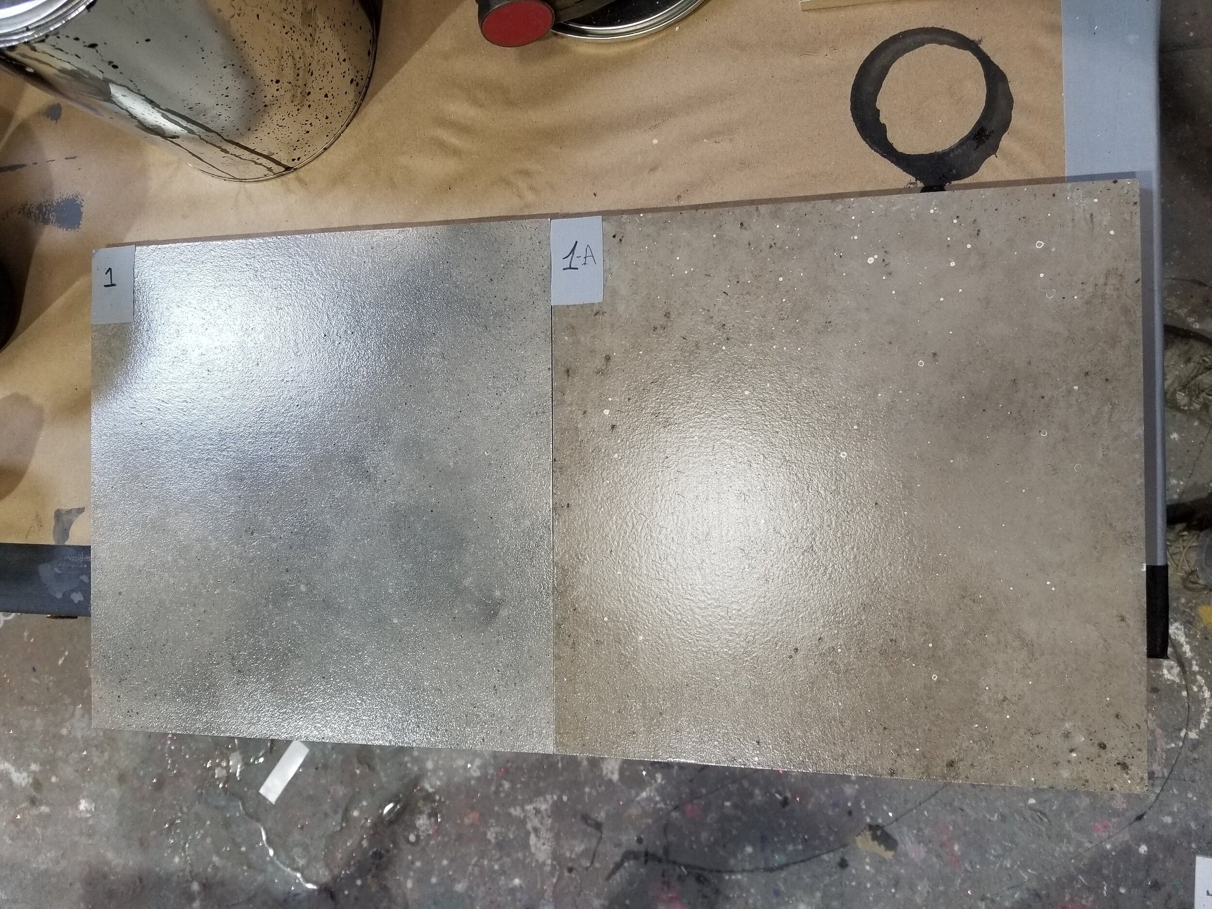 Michael Kors Summer Fashion Week 2019, Faux concrete finish