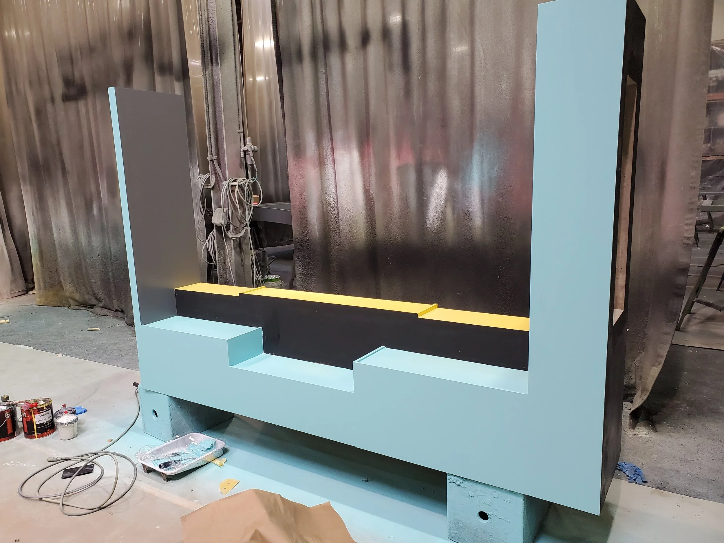 HVLP Benjamin Moore satin finish