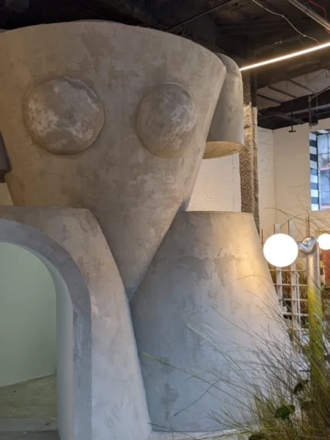 Stone Goddess, Showfields Venue, textured thinset