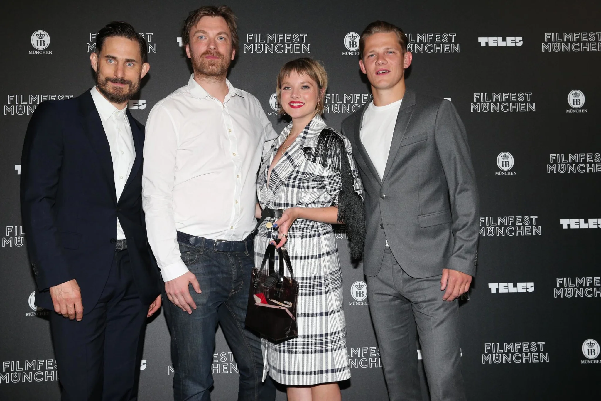 Clemens with cast and the director at the Munich Film Festival premiere