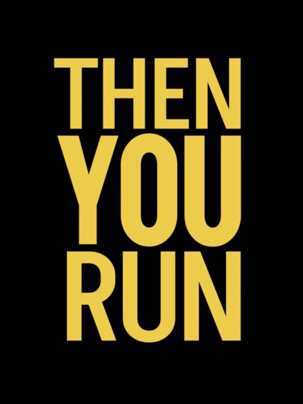  THEN YOU RUN released with Welket Bungué