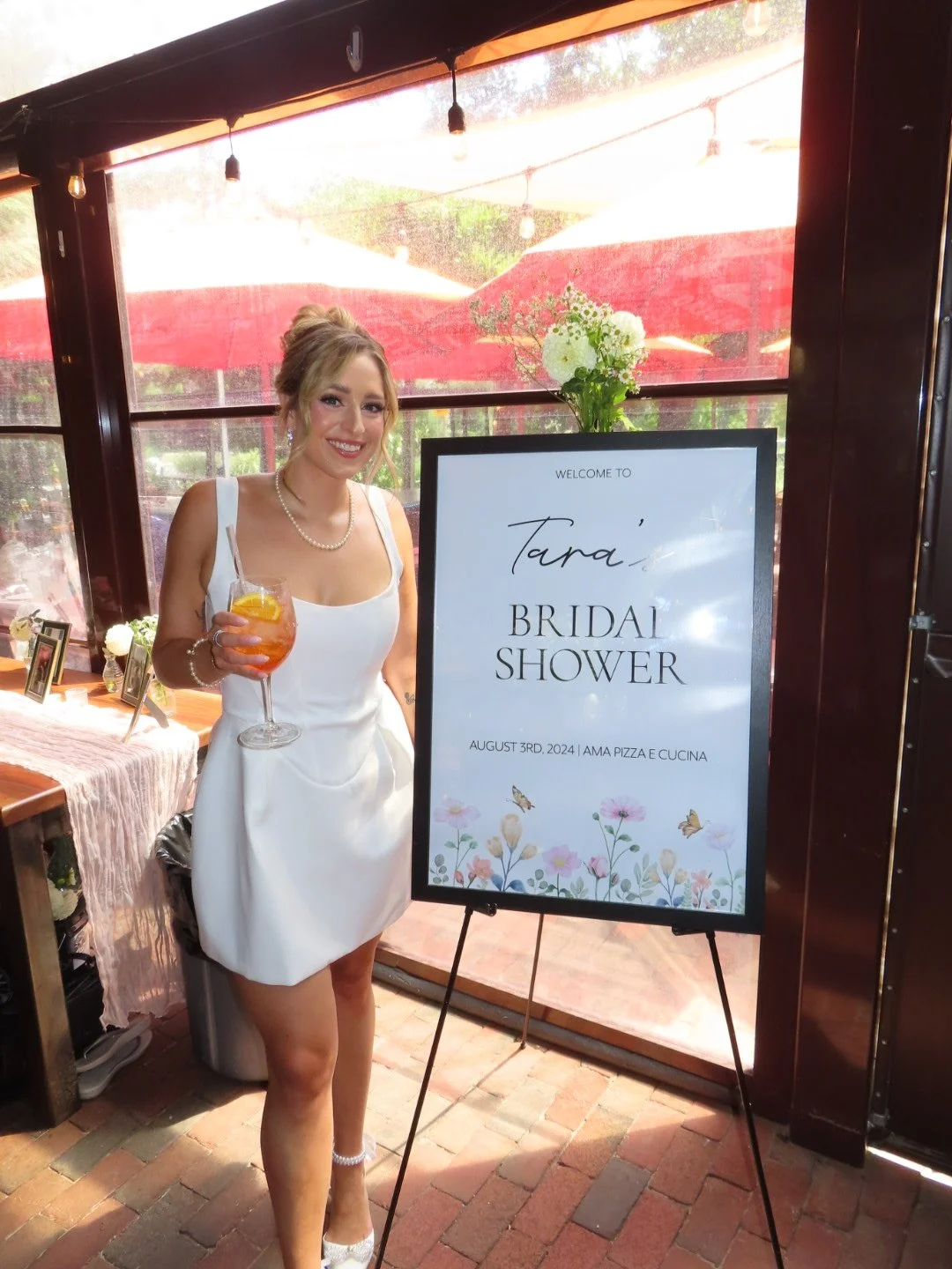 Bridal Shower Welcome Poster