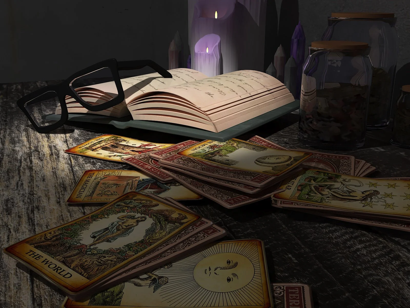 Witch’s Table Detail Shots