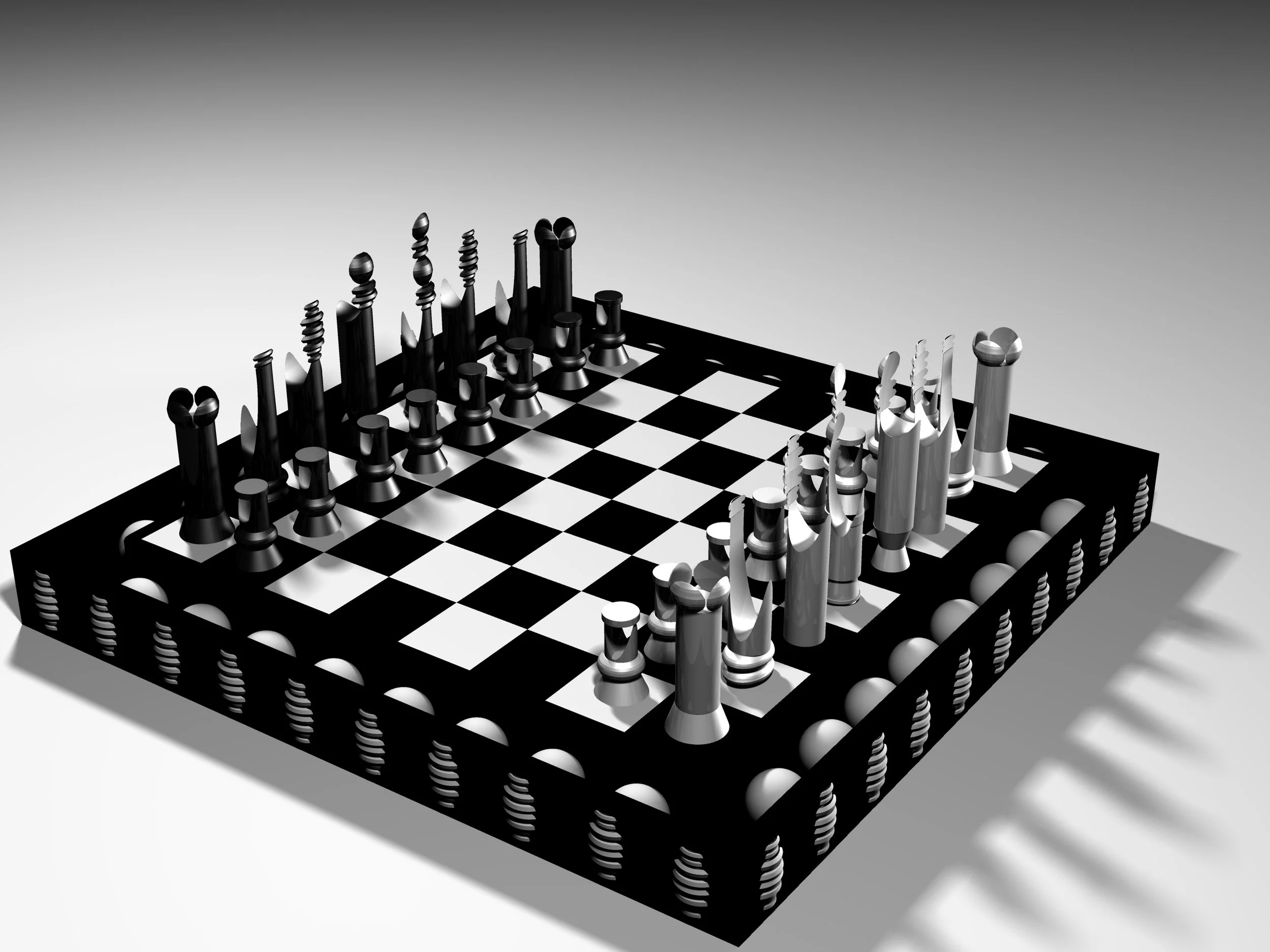 Chess Board and Pieces
