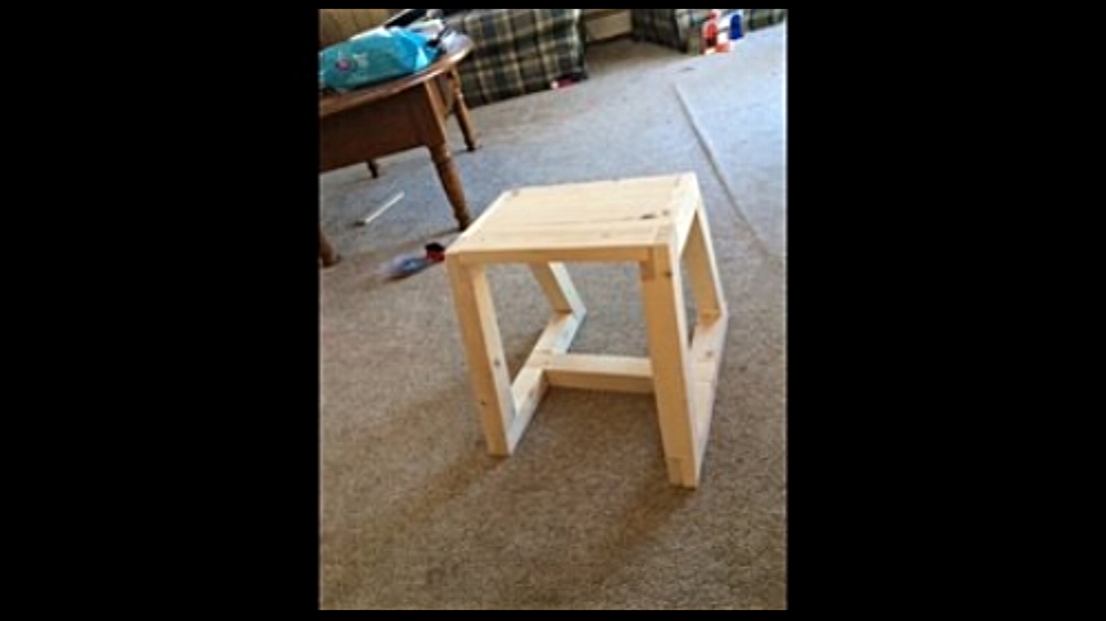 Finished Step Stool