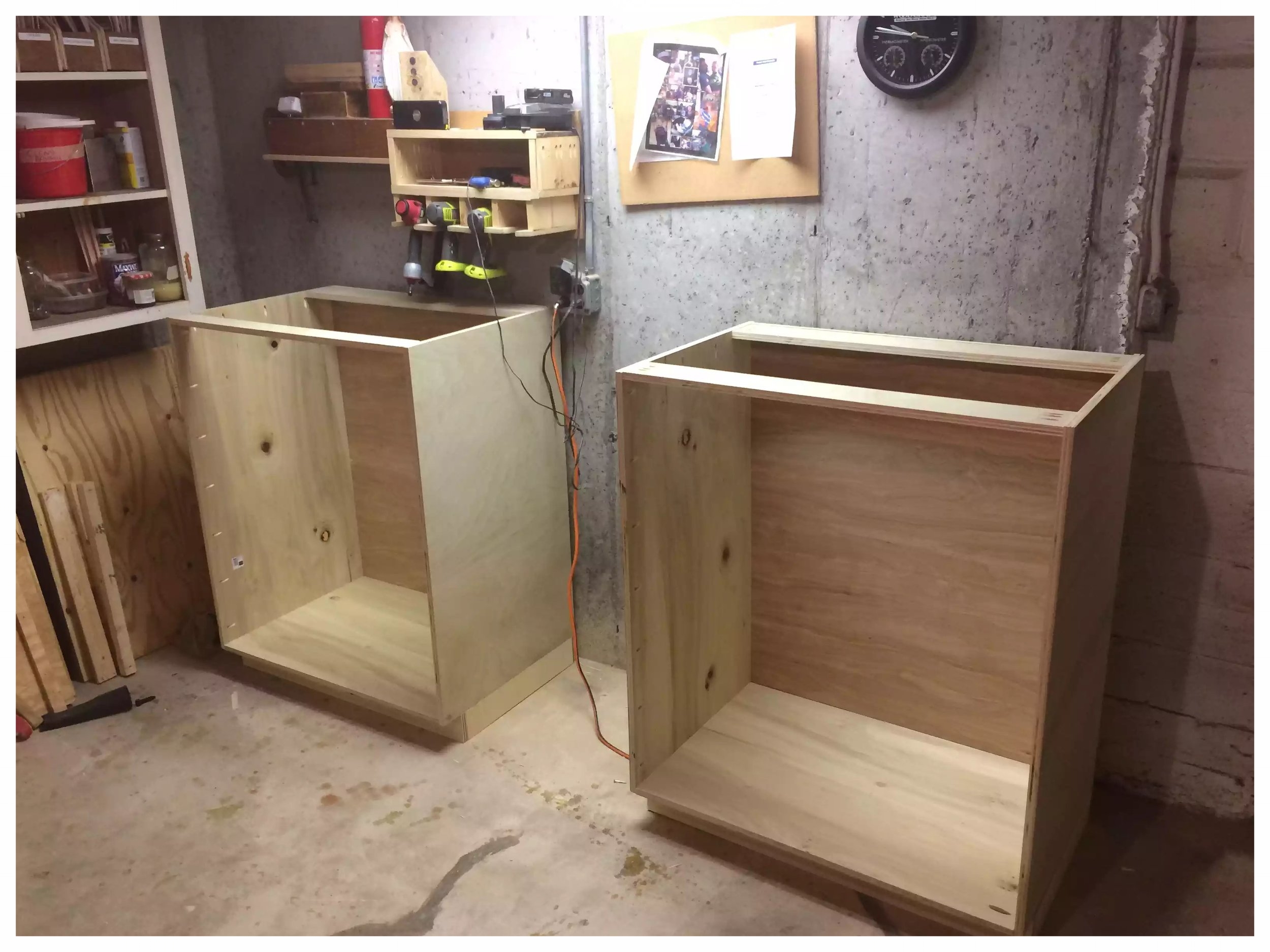 Cabinet Carcass all finished