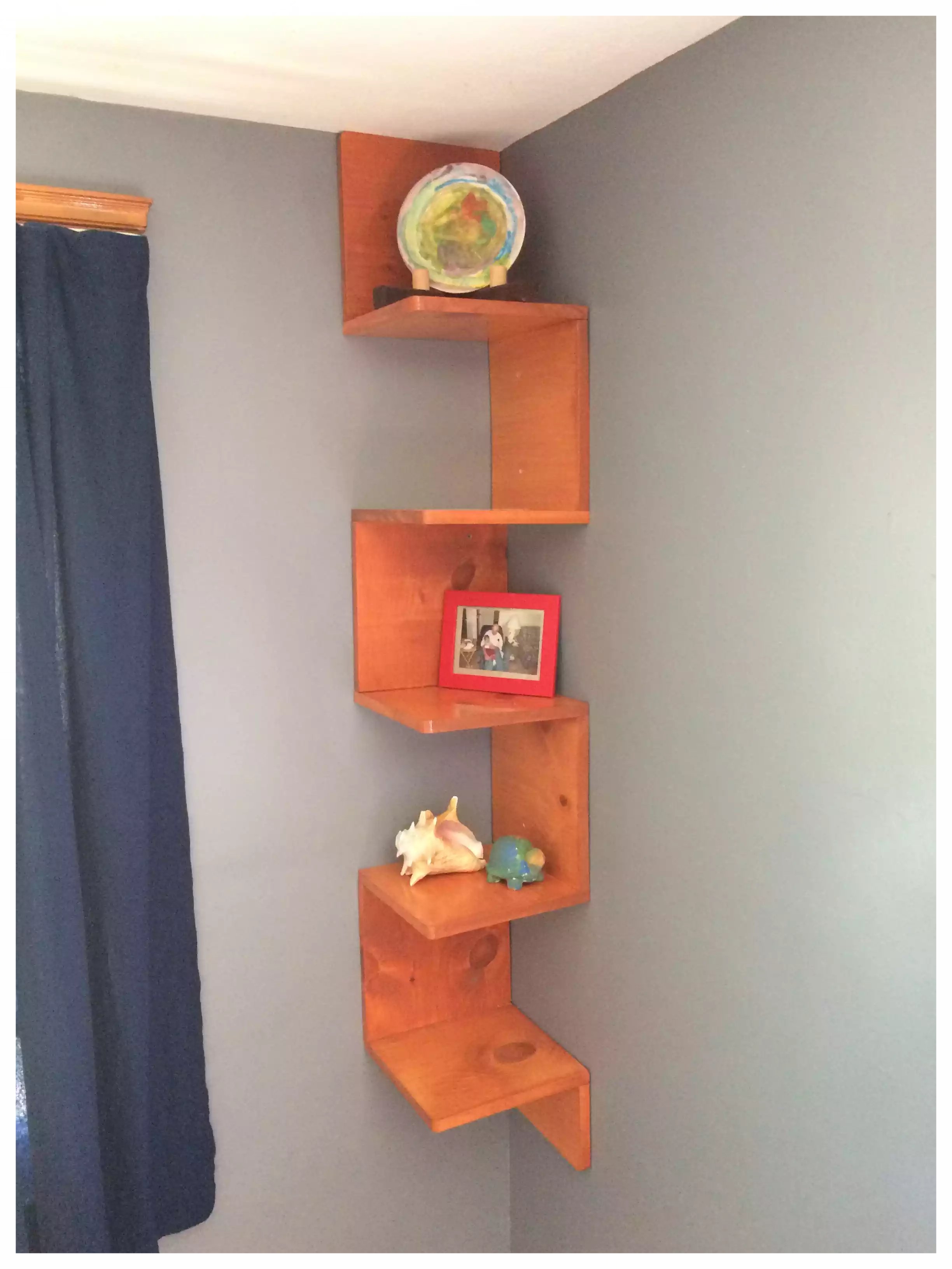 Zig Zag Shelf all completed!!!