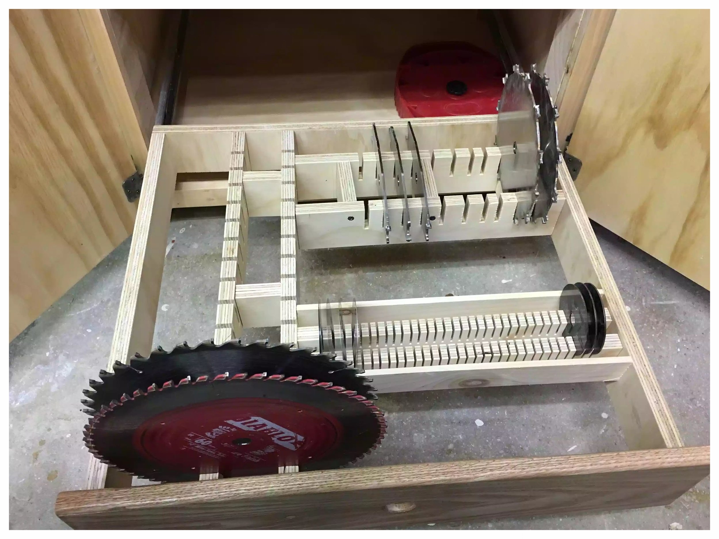 Drawer for Blade Storage