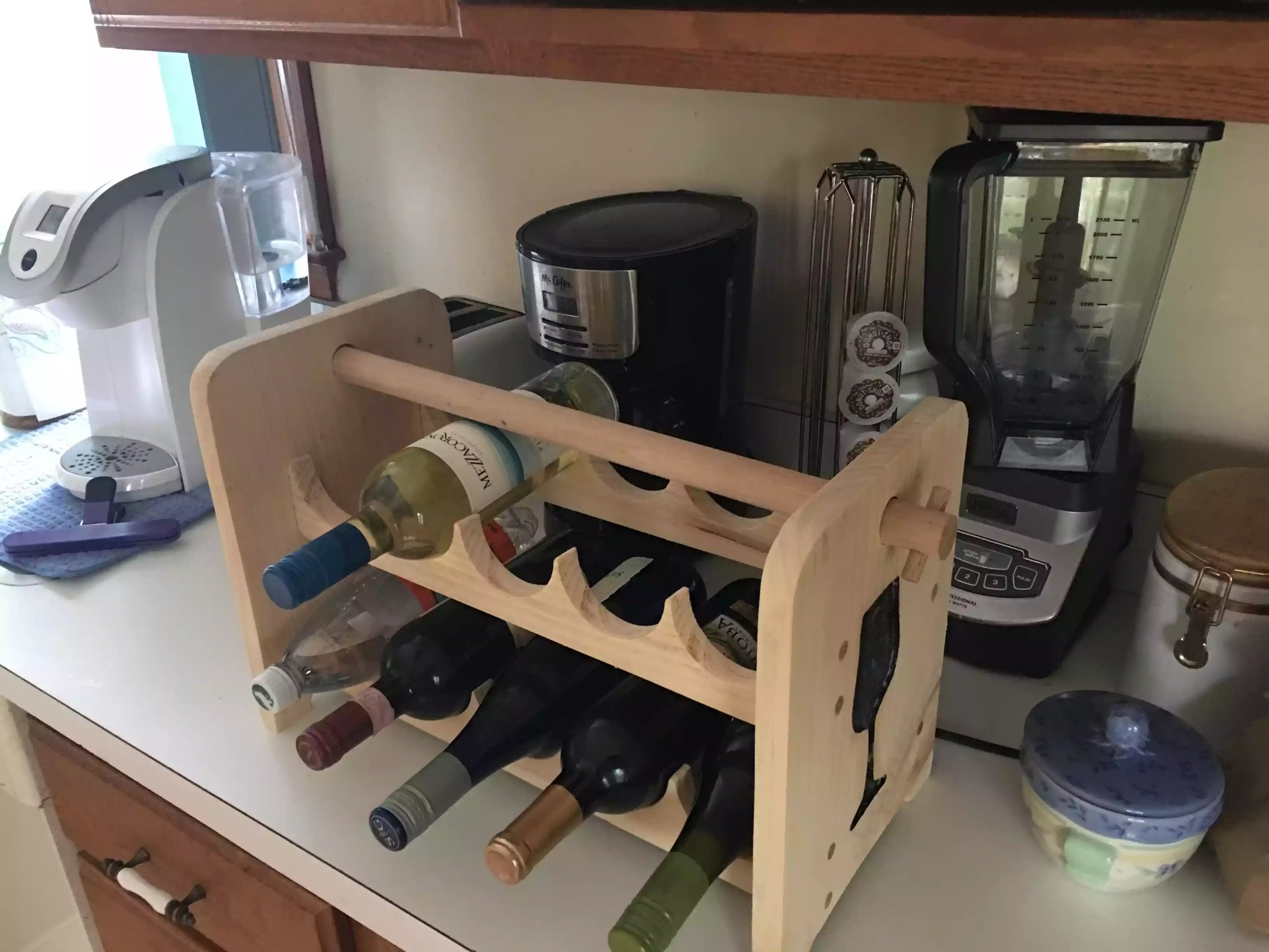Portable wine rack