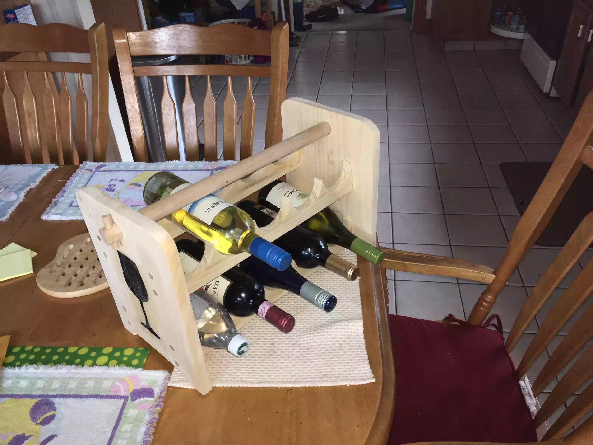 All complete, I almost wished I drink wine