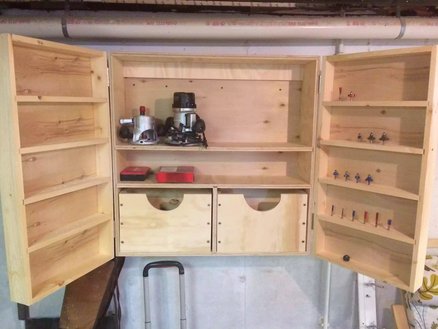 Router Accessories Cabinet