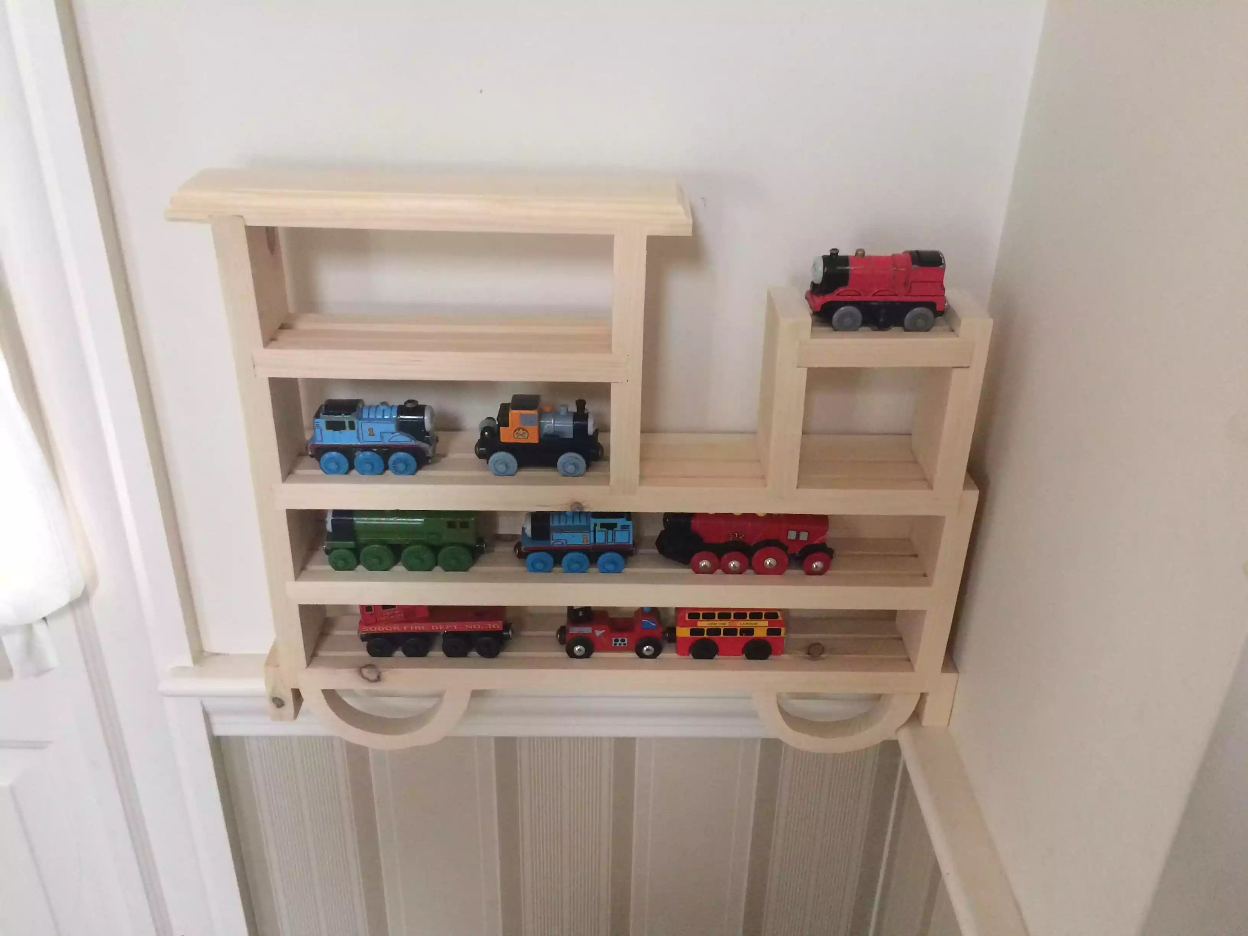 Completed Shelf Unit... Looks awesome