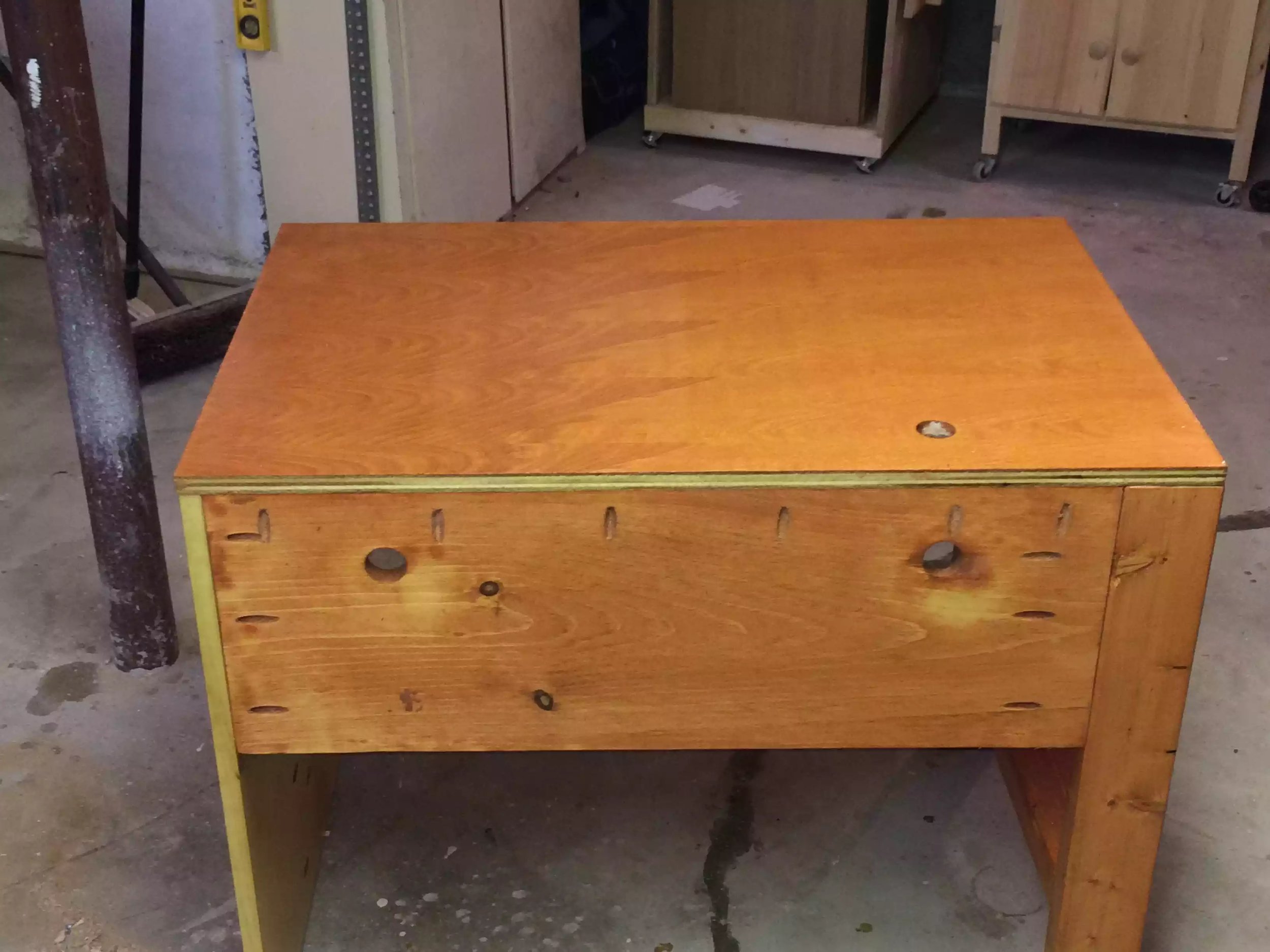 I usec pocket hole joinery on this project