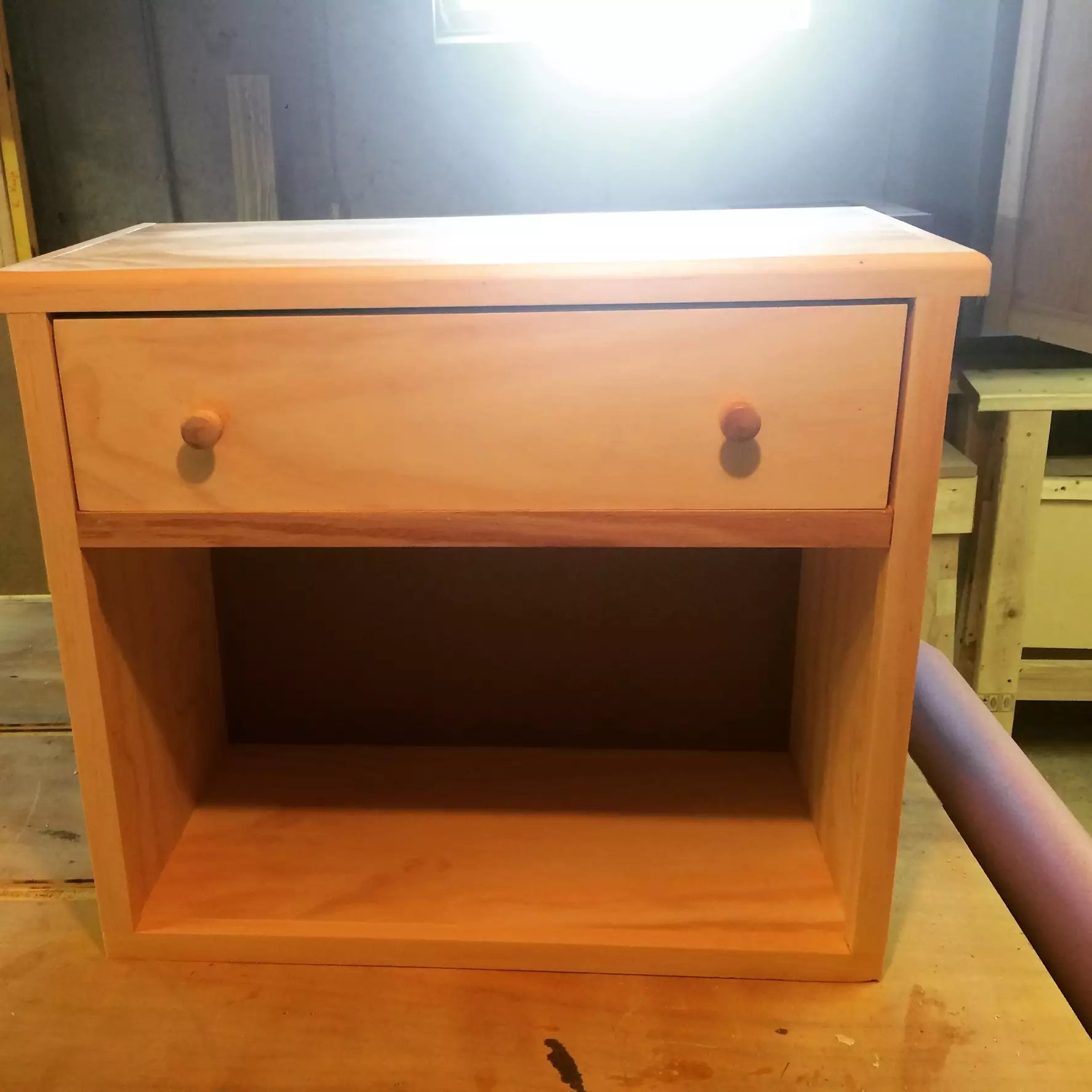 Completed Bedside Unit for my son