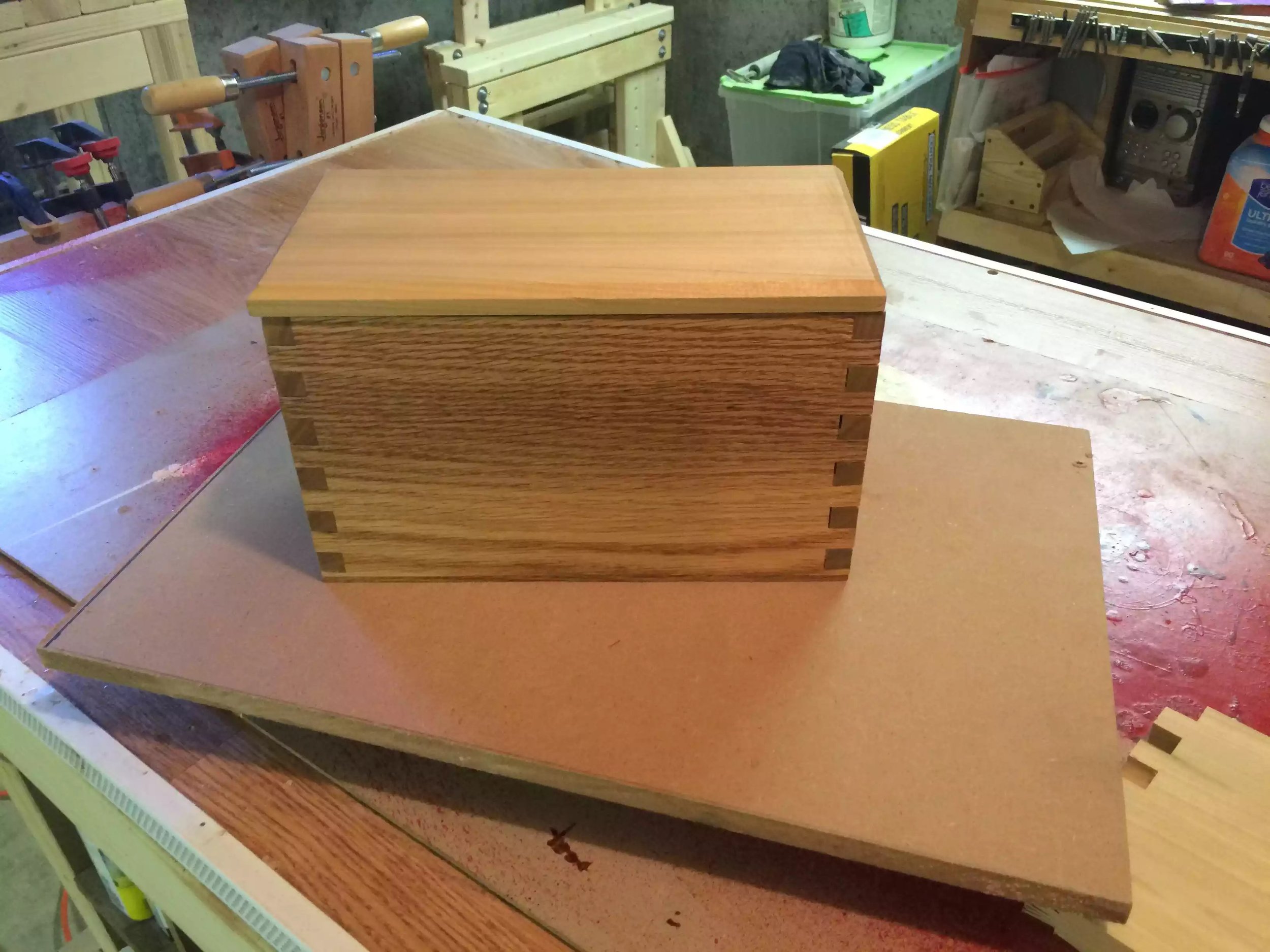 Poplar & Oak Keepsake Box