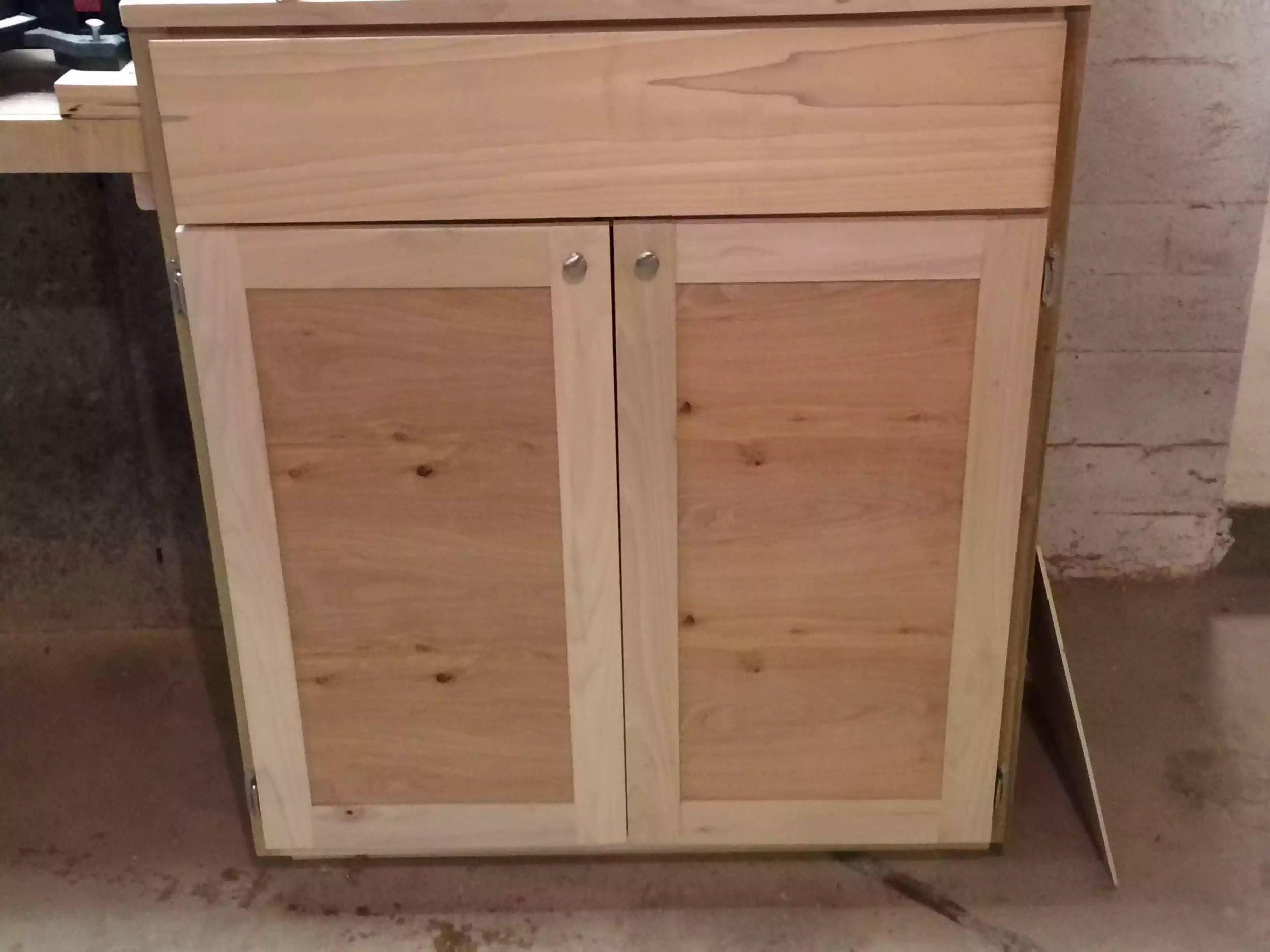Frame & Panel Doors & Solid Poplar drawer fronts