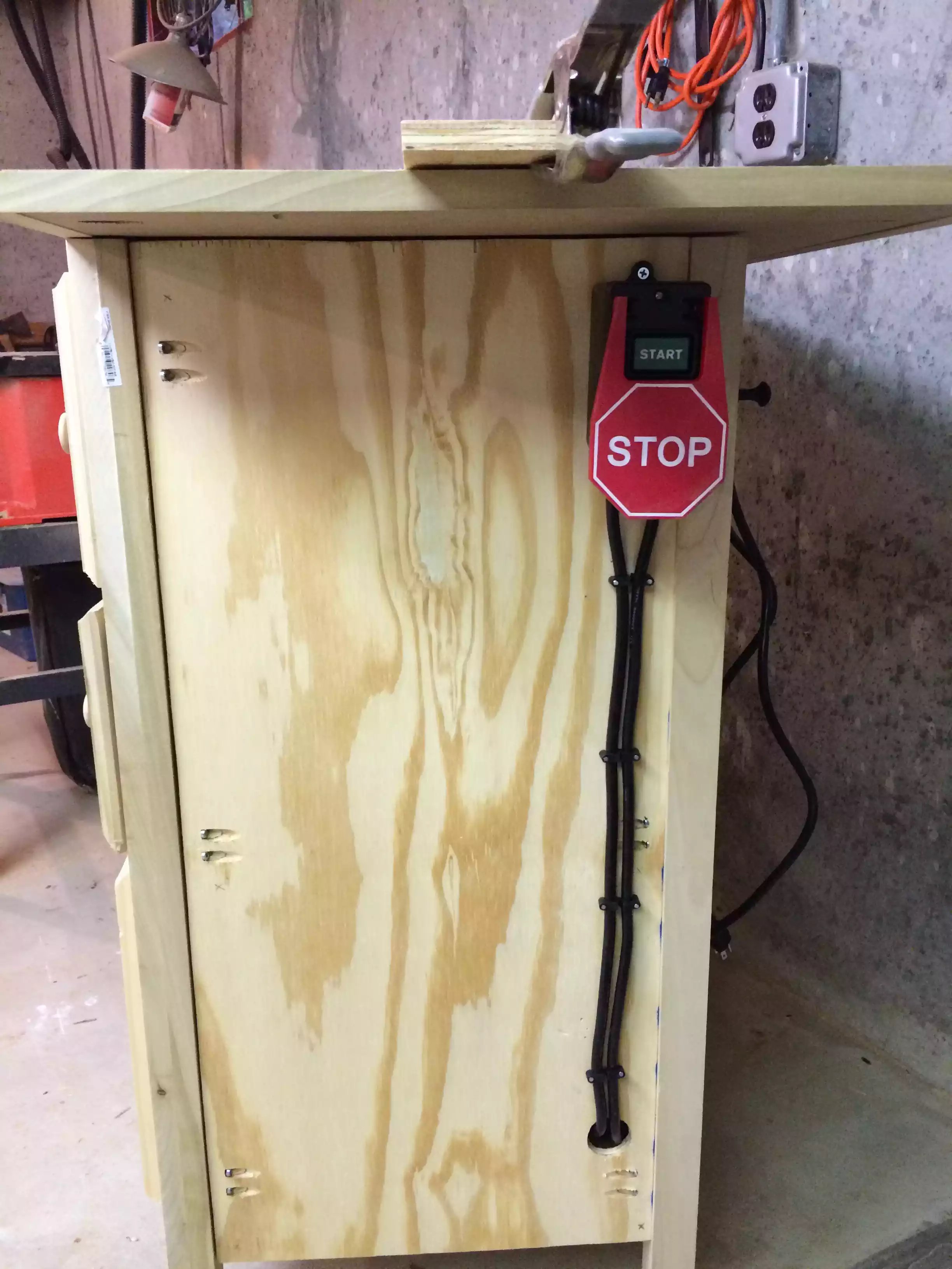 Add a safety paddle switch