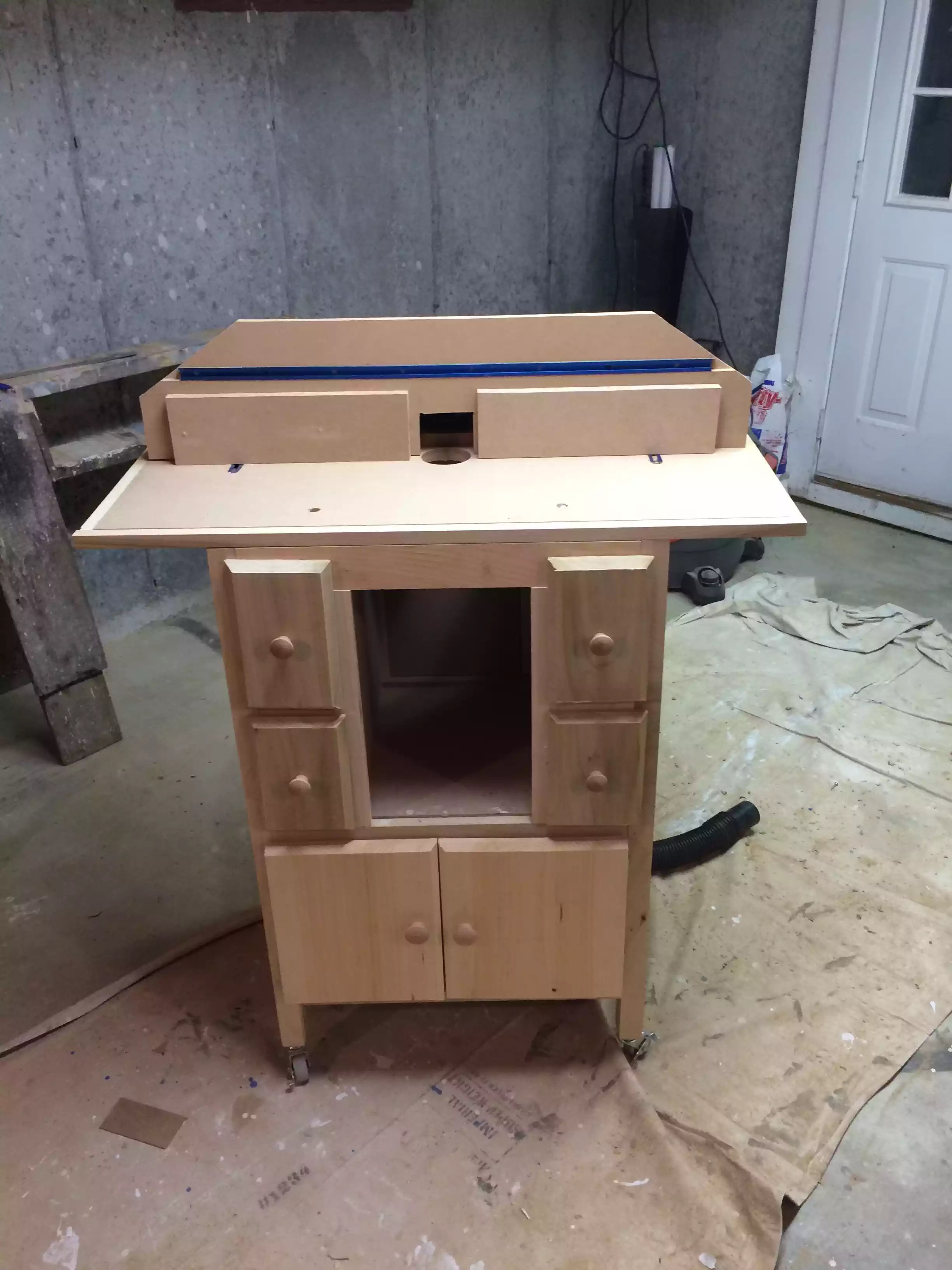 My First Router Table Complete