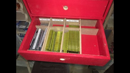 Drawer for nails