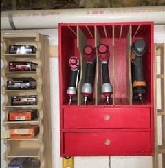 Nail Gun Storage Unit