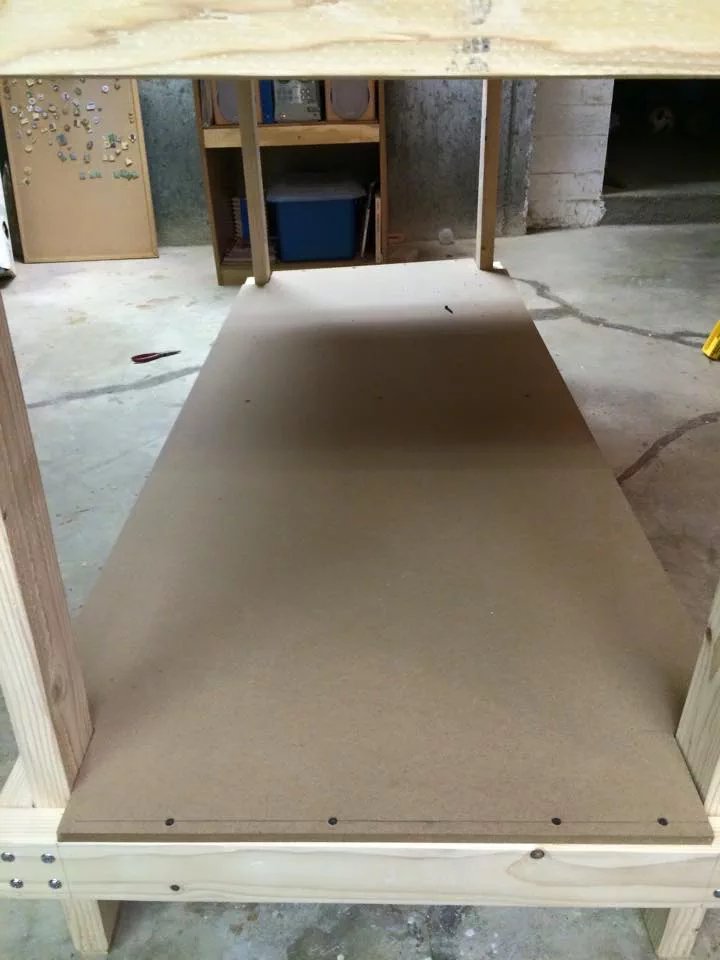 MDF Bottom shelf