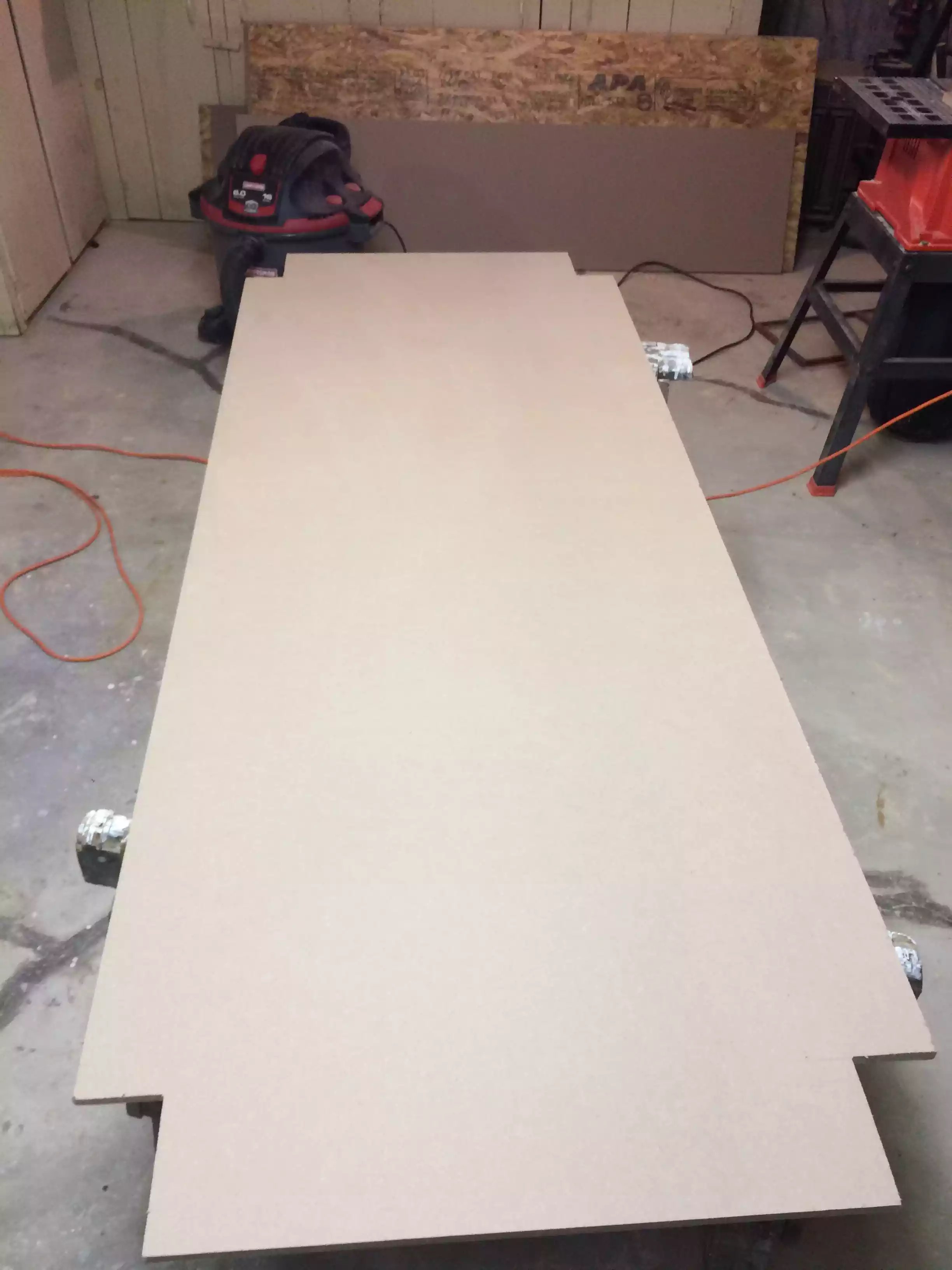 MDF Bottom shelf