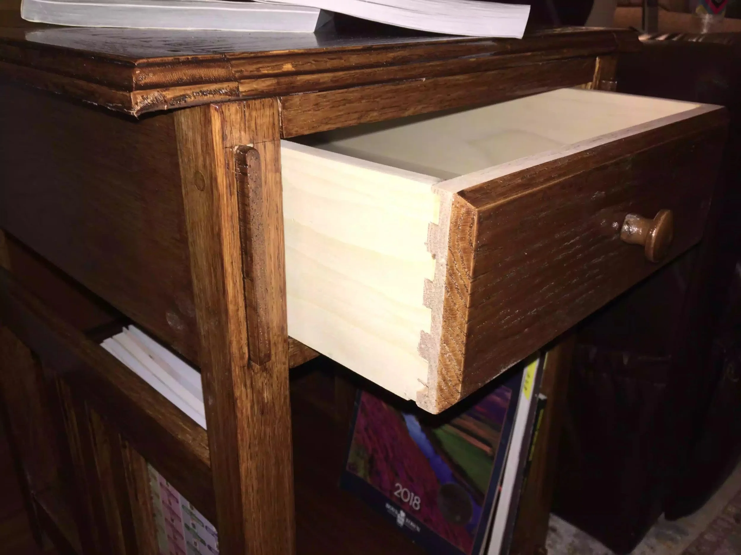 Solid Oak End Table (Plans) — Ed's Custom Woodcraft's