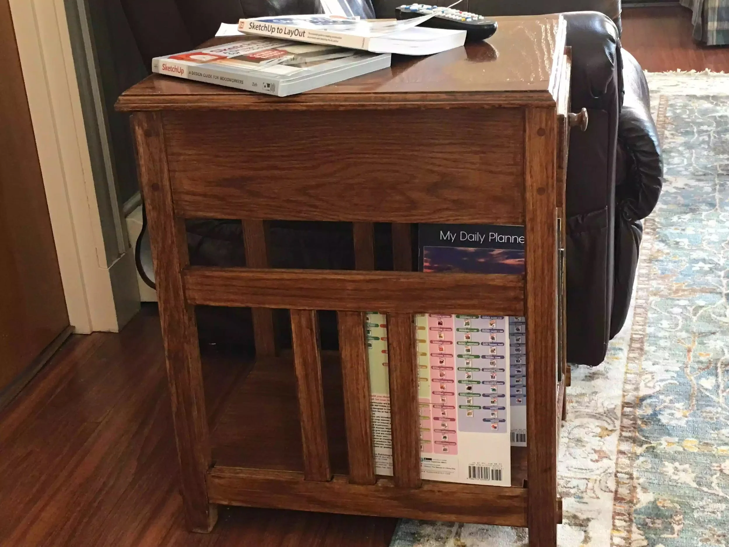 Solid Oak End Table (Plans) — Ed's Custom Woodcraft's