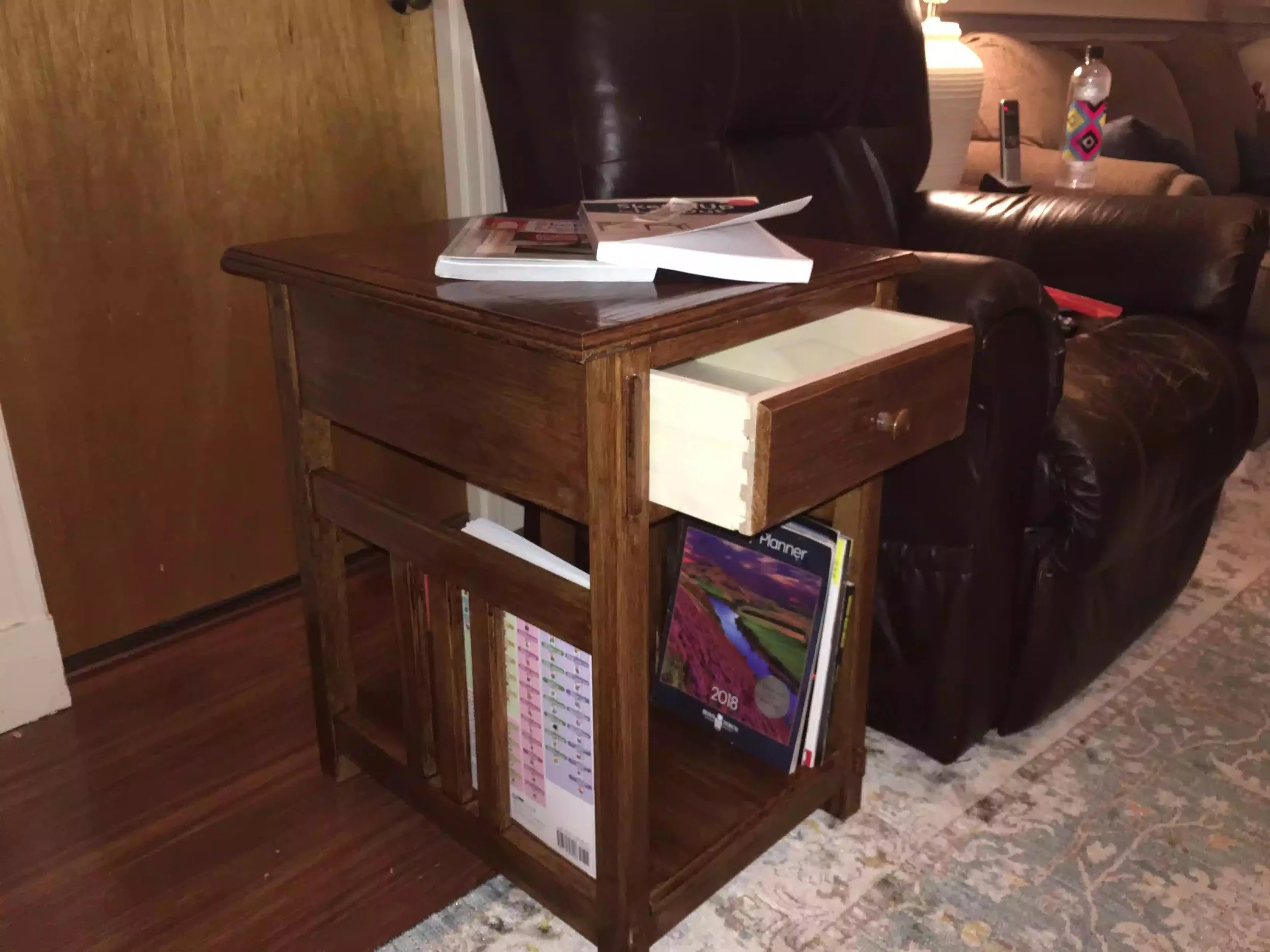 Solid Oak End Table (Plans) — Ed's Custom Woodcraft's